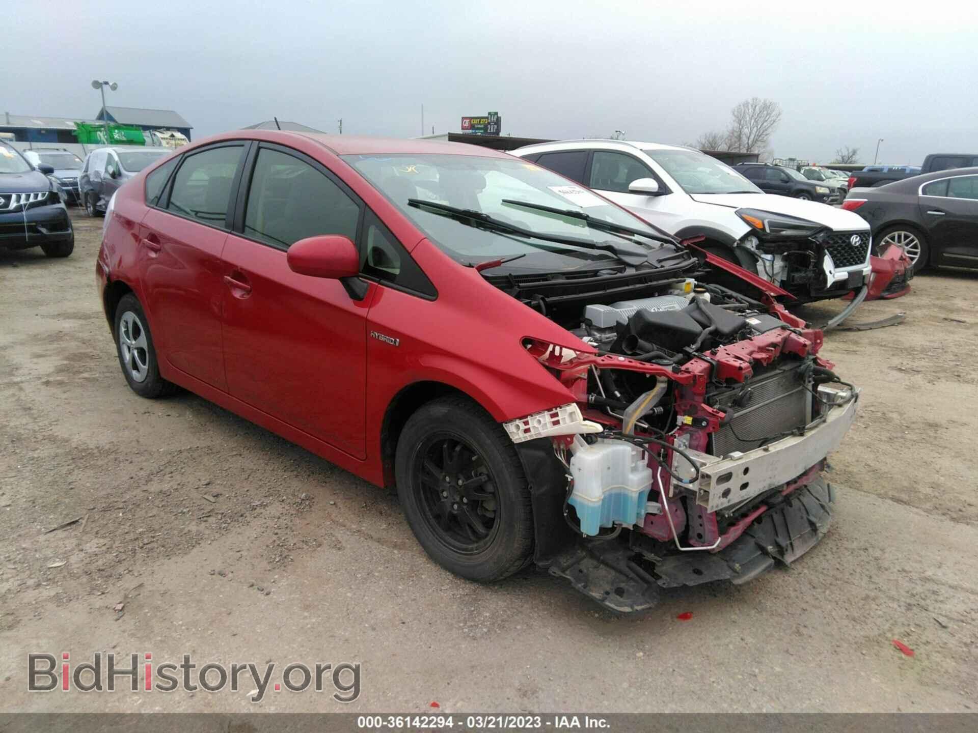 Фотография JTDKN3DU4E0367404 - TOYOTA PRIUS 2014