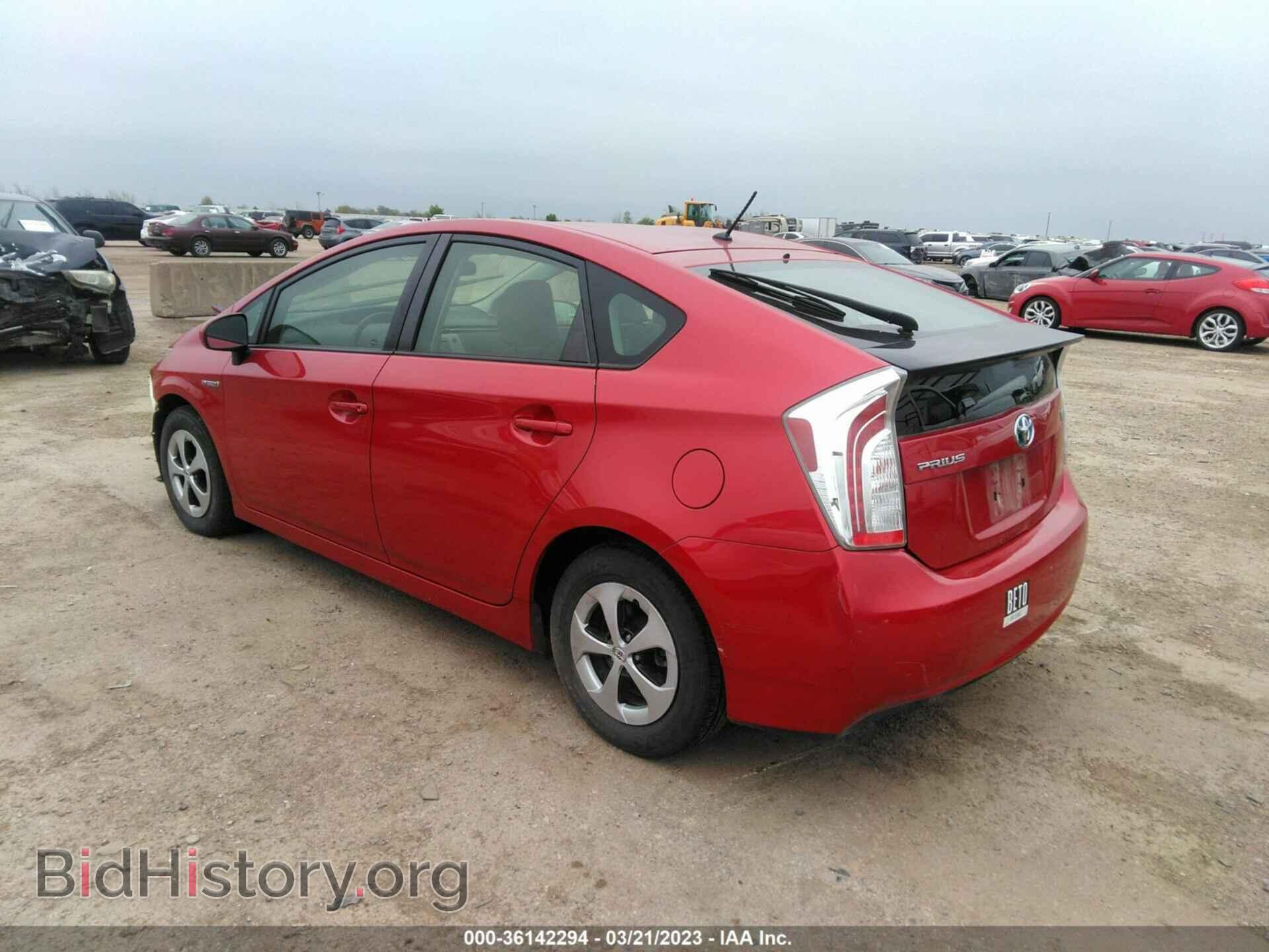2014 TOYOTA PRIUS - VIN: JTDKN3DU4E0367404 - Photo 3