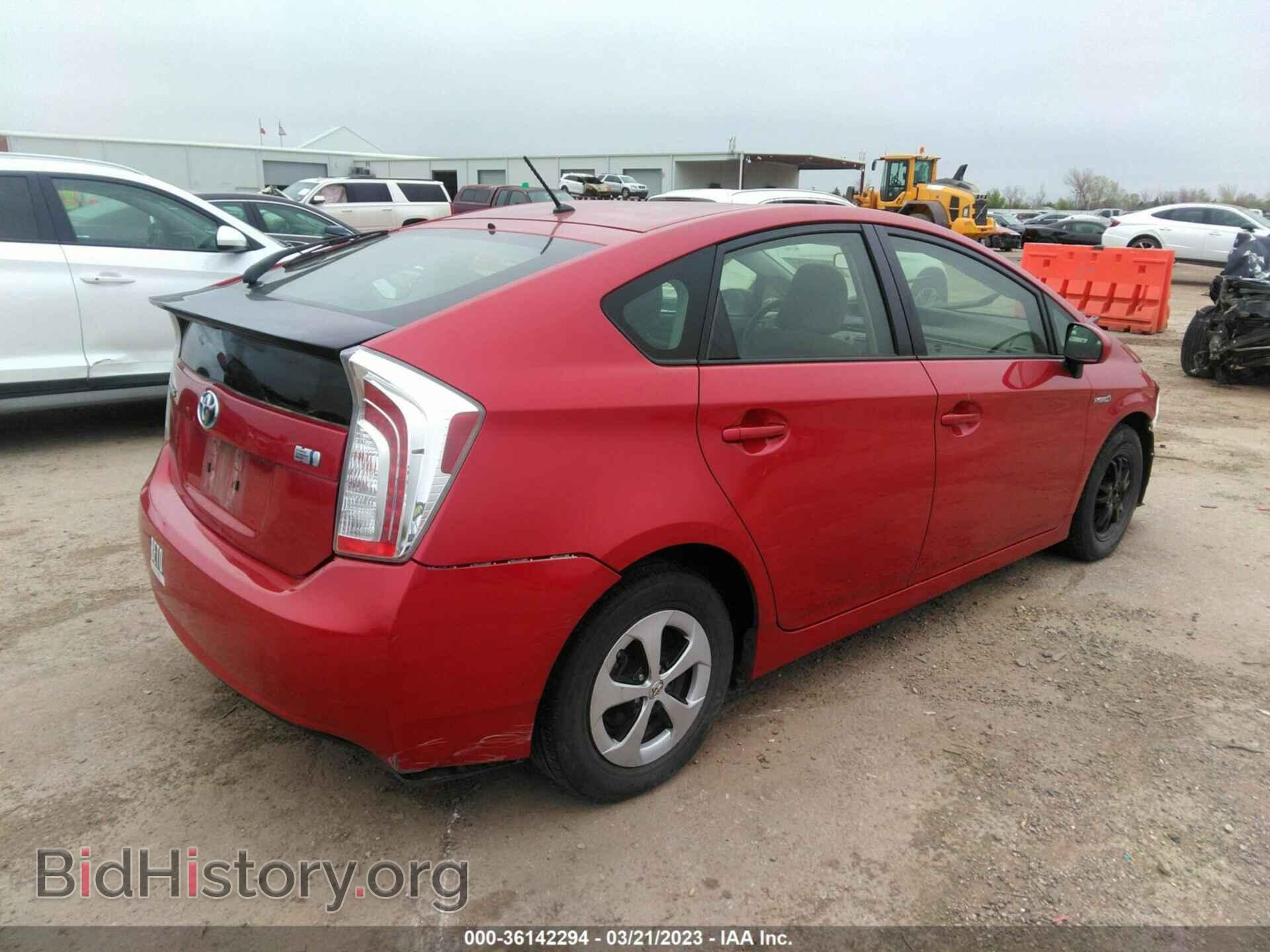 2014 TOYOTA PRIUS - VIN: JTDKN3DU4E0367404 - Photo 4