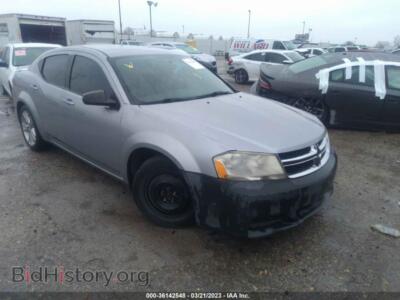 2013 Dodge AVENGER SE V6, серый — VIN 1C3CDZAG1DN611024, IAAI