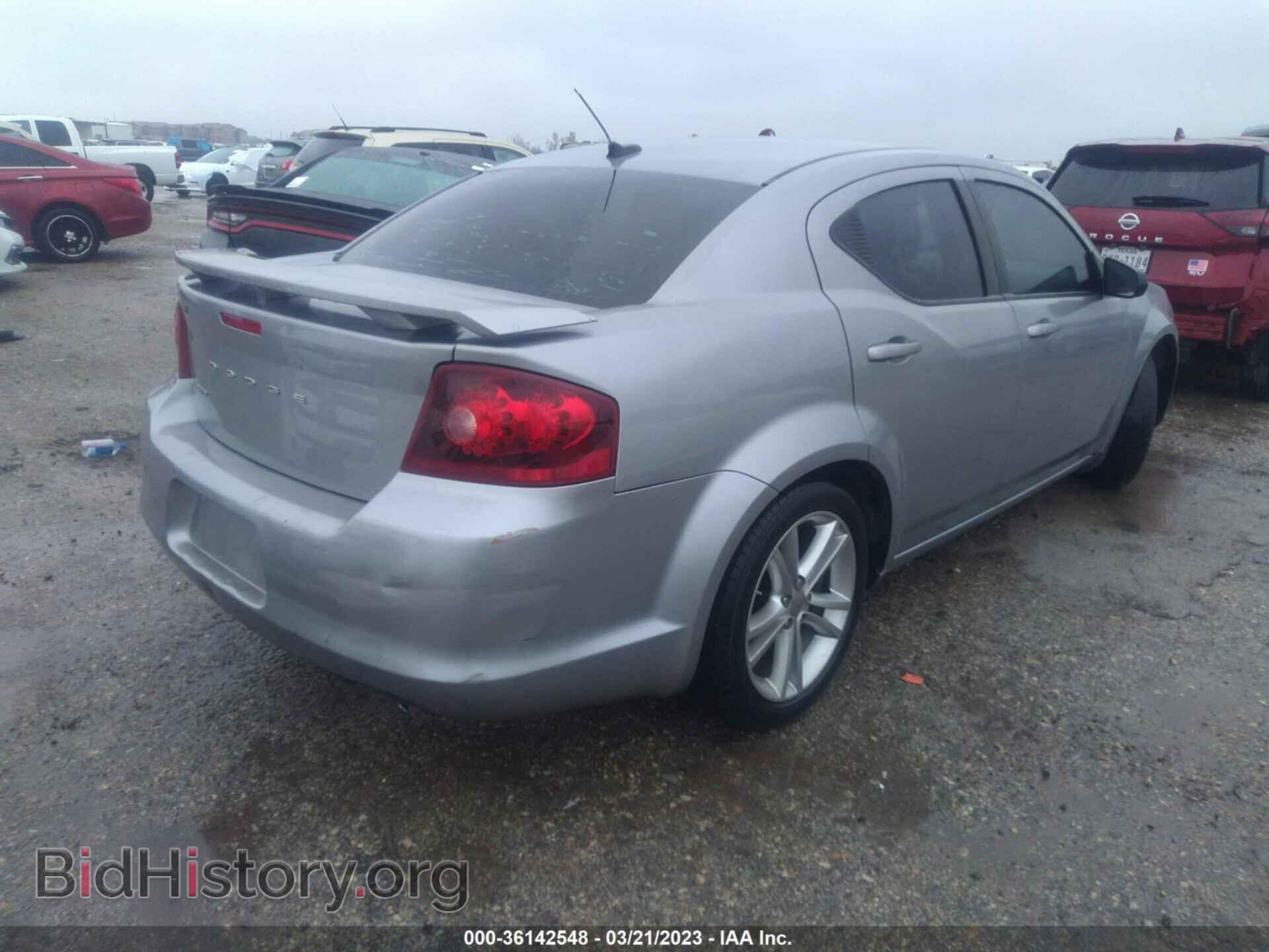 2013 DODGE AVENGER - VIN: 1C3CDZAG1DN611024 - Фото 4