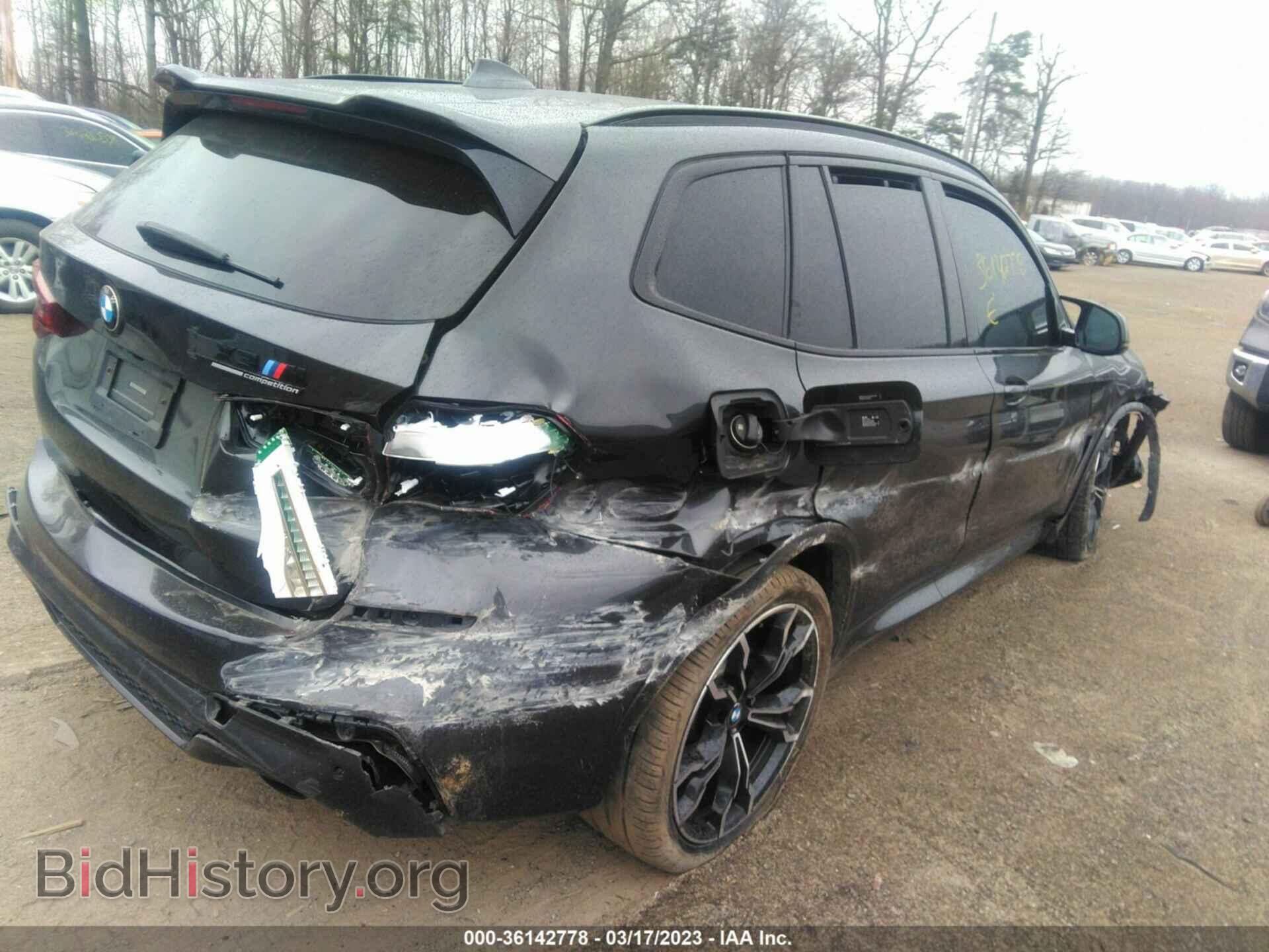 2020 BMW X3 M - VIN: 5YMTS0C03L9B52917 - Фото 4