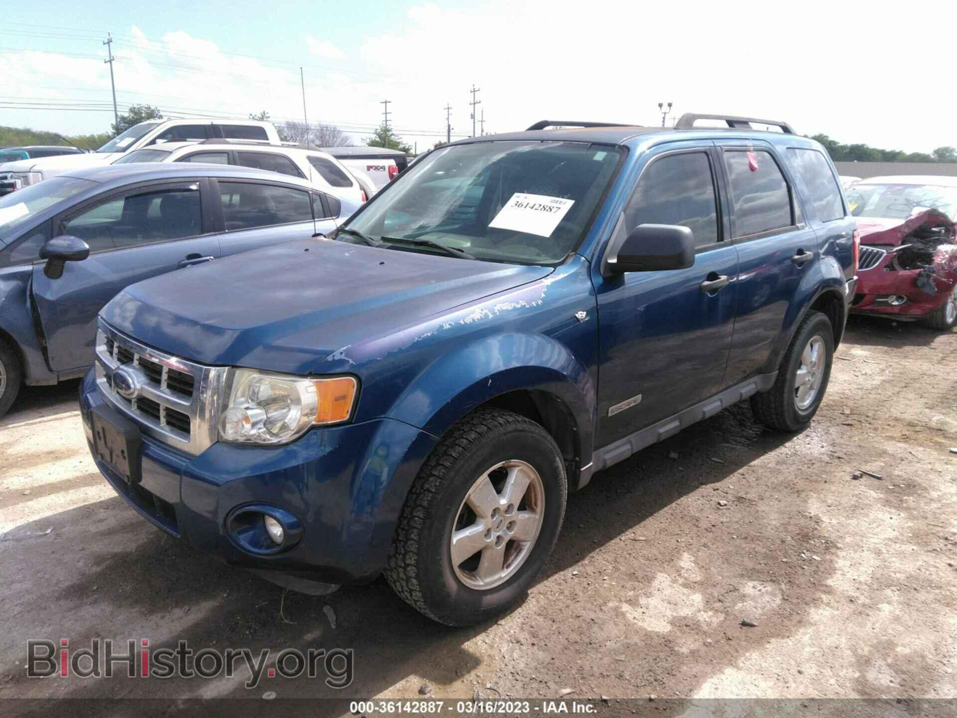 2008 FORD ESCAPE - VIN: 1FMCU03158KE85611 - Фото 2