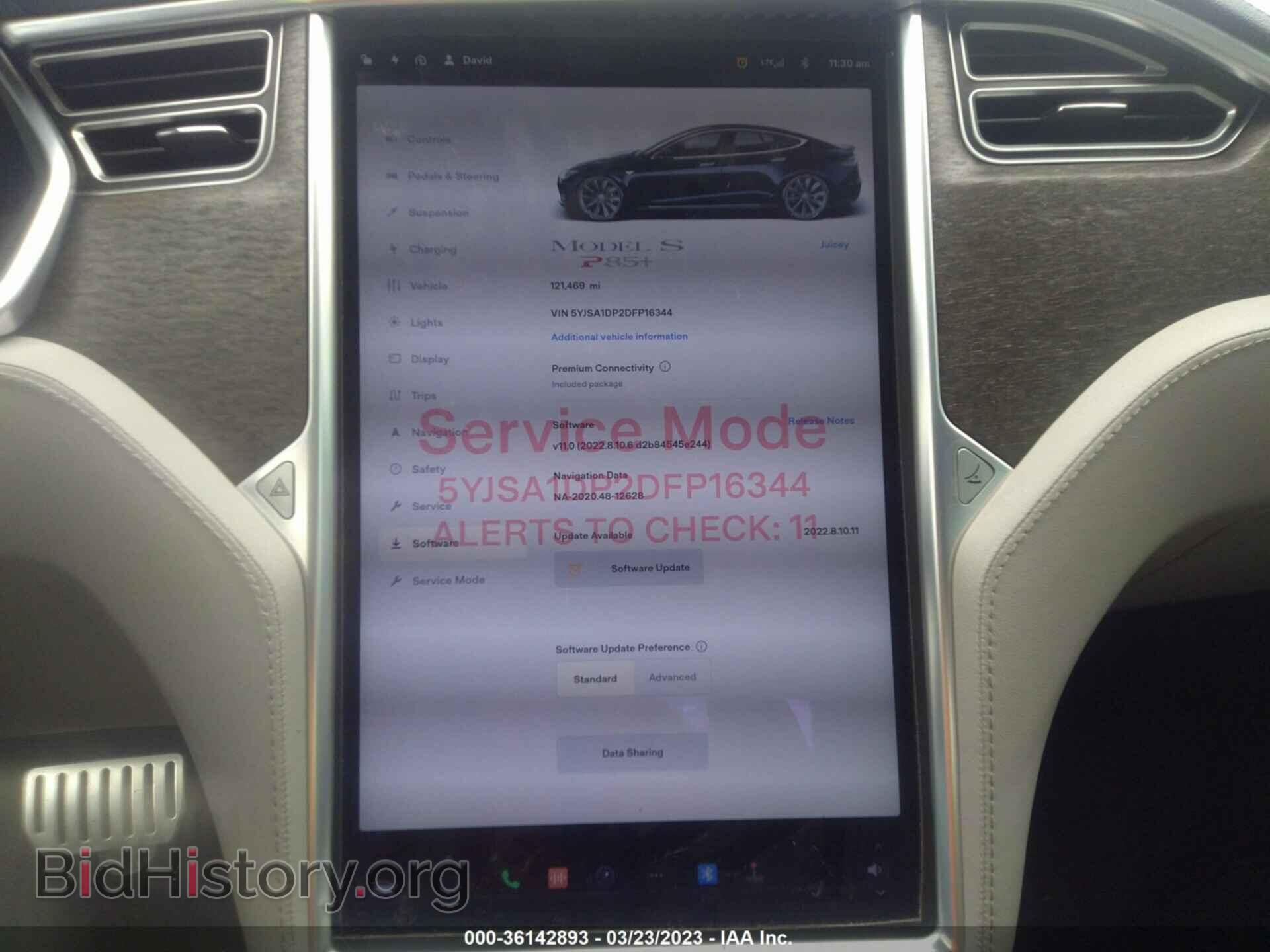 2013 TESLA MODEL S - VIN: 5YJSA1DP2DFP16344 - Photo 7