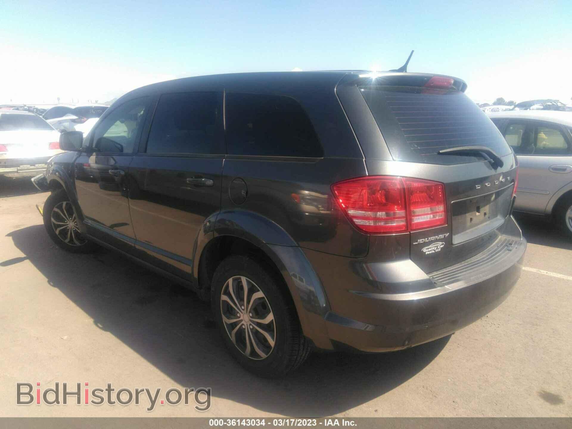2014 DODGE JOURNEY - VIN: 3C4PDCAB8ET161680 - Фото 3