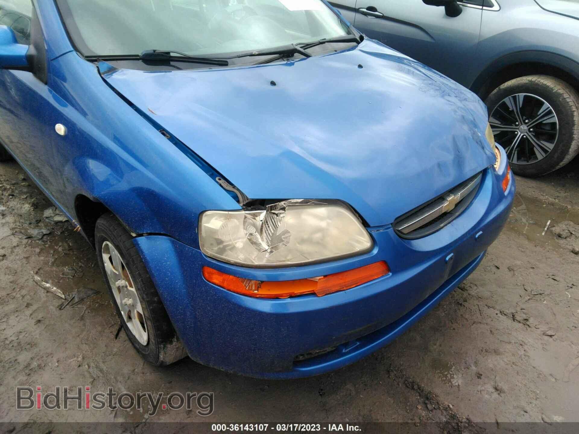 2006 CHEVROLET AVEO - VIN: KL1TD666X6B664357 - Фото 6