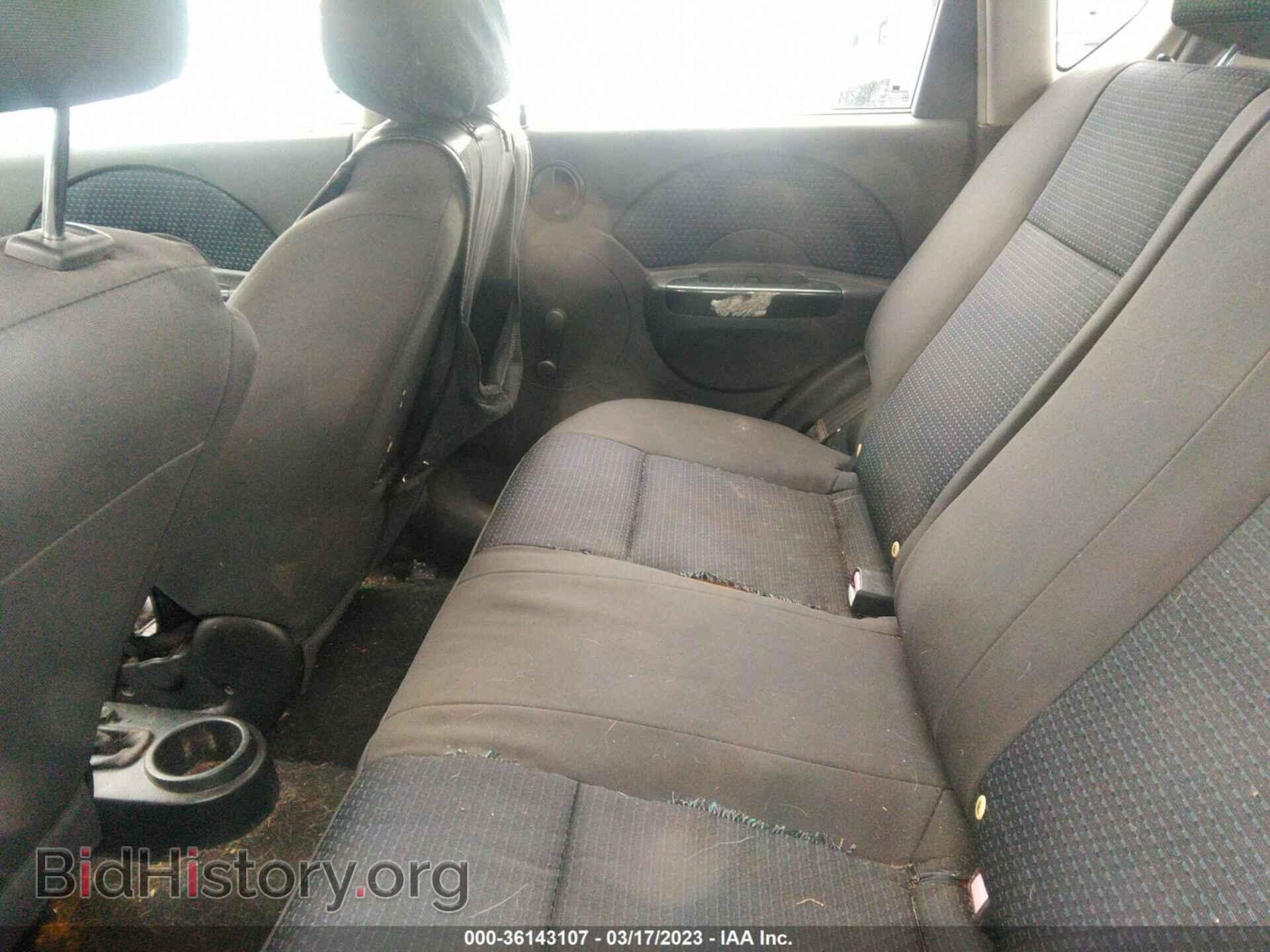 2006 CHEVROLET AVEO - VIN: KL1TD666X6B664357 - Фото 8