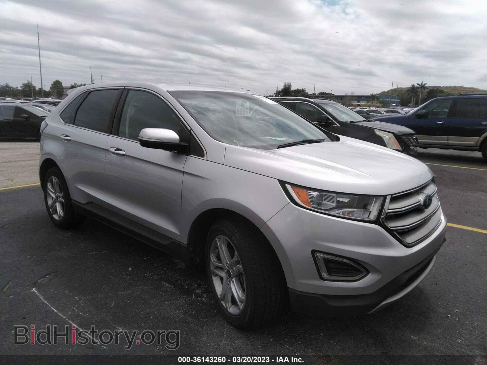 Фотография 2FMPK3K94HBB32013 - FORD EDGE 2017