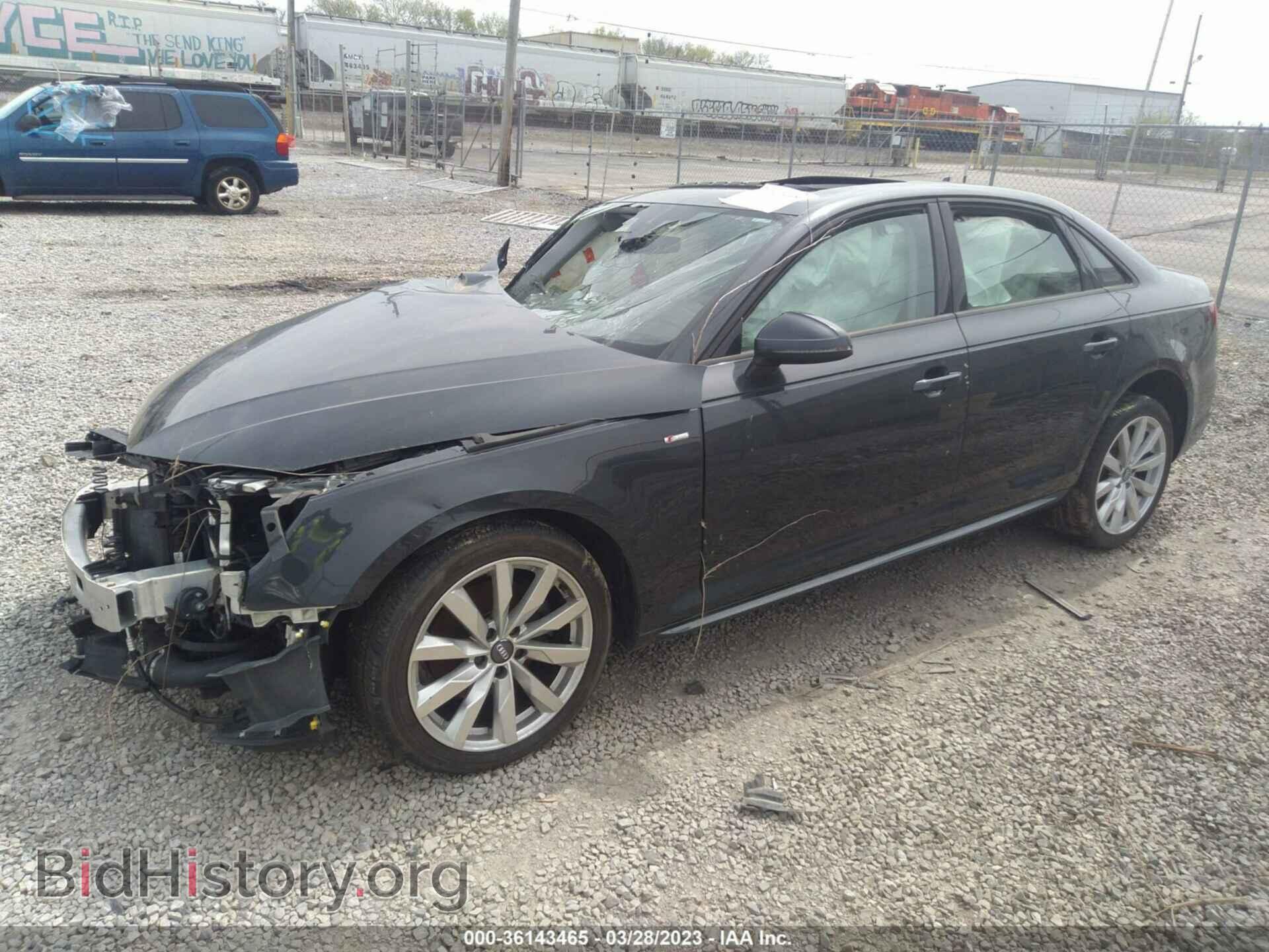 2018 AUDI A4 - VIN: WAUKMAF42JA009367 - Photo 2