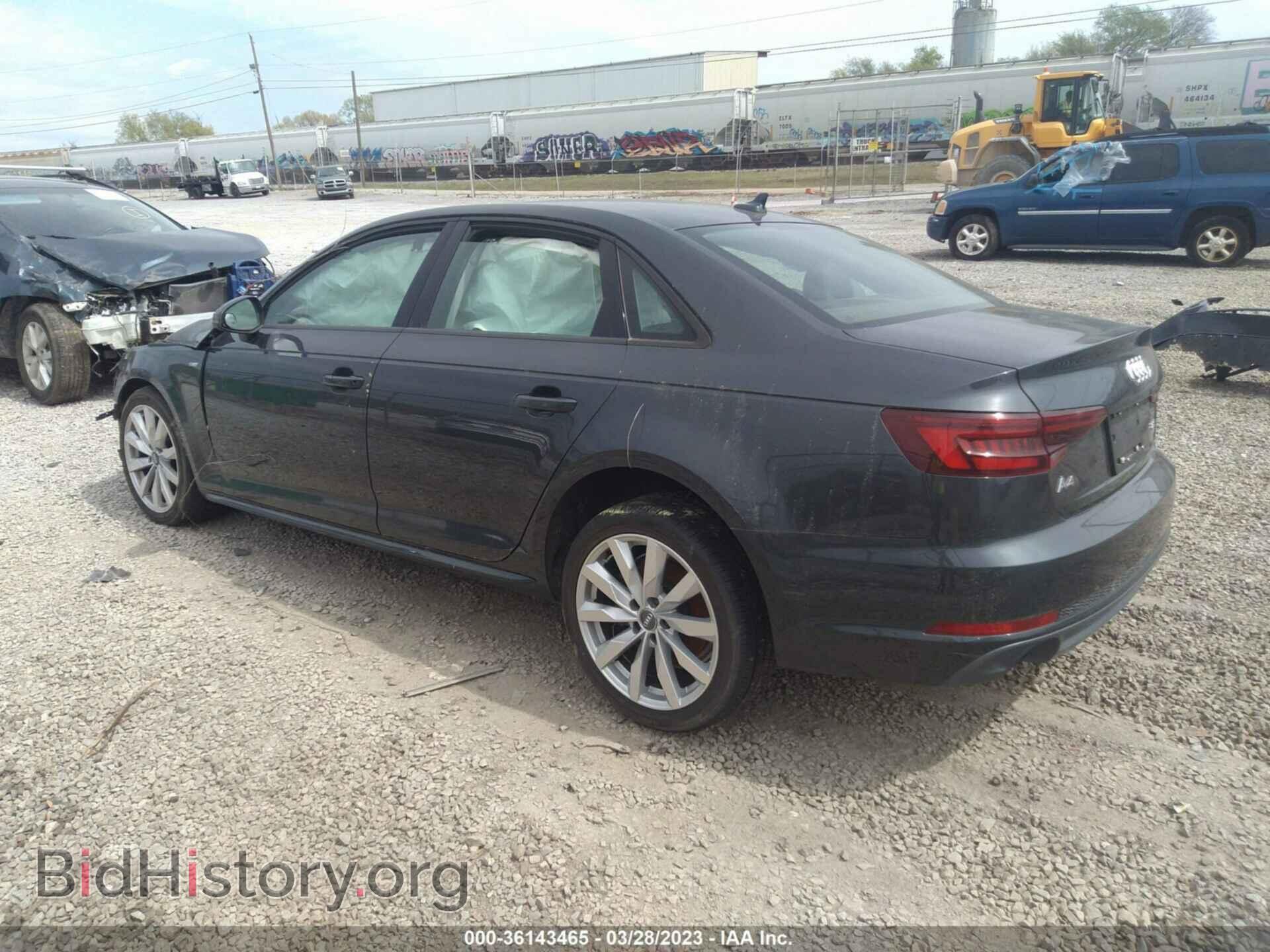 2018 AUDI A4 - VIN: WAUKMAF42JA009367 - Photo 3