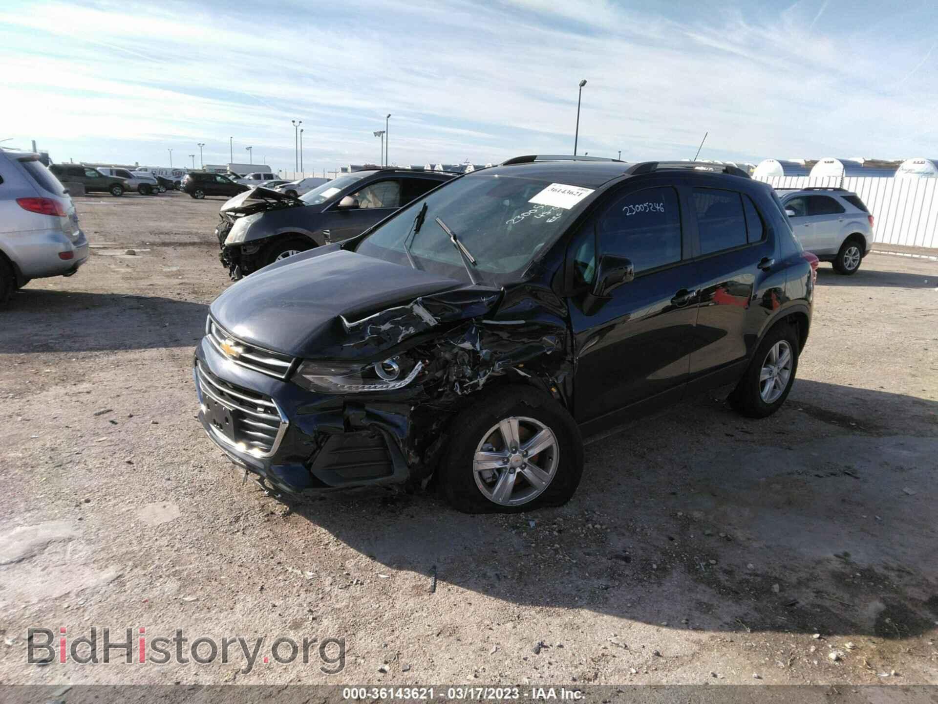 2022 CHEVROLET TRAX - VIN: KL7CJPSM4NB567128 - Фото 2