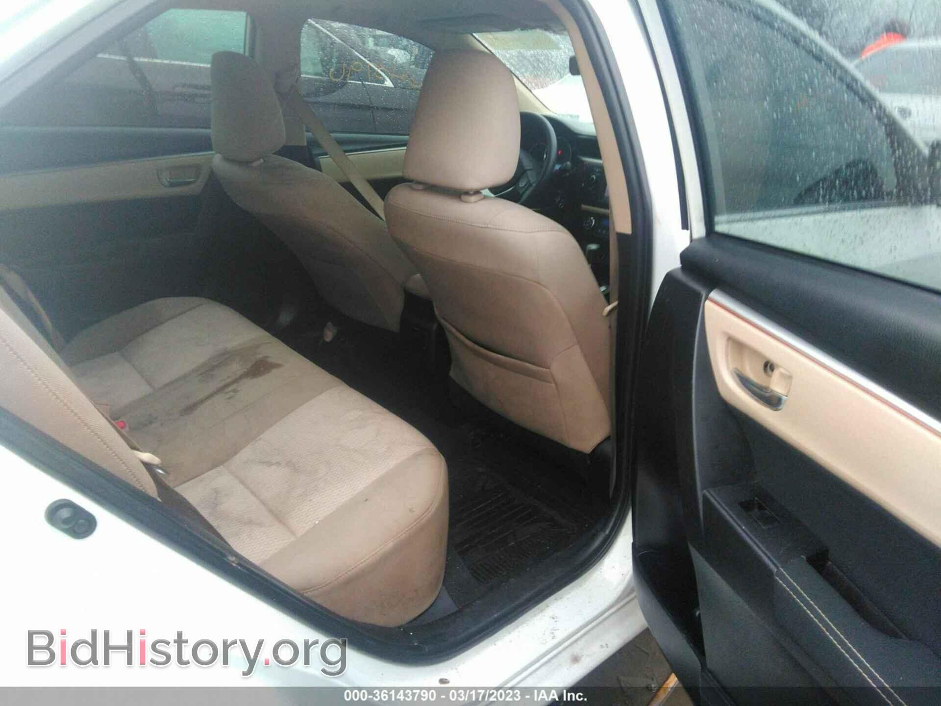 2014 TOYOTA COROLLA - VIN: 5YFBPRHE9EP113855 - Фото 8
