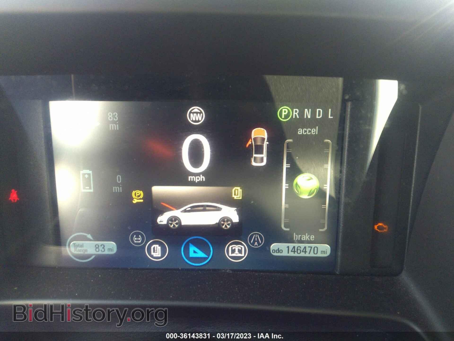 2011 CHEVROLET VOLT - VIN: 1G1RC6E42BU100117 - Фото 7
