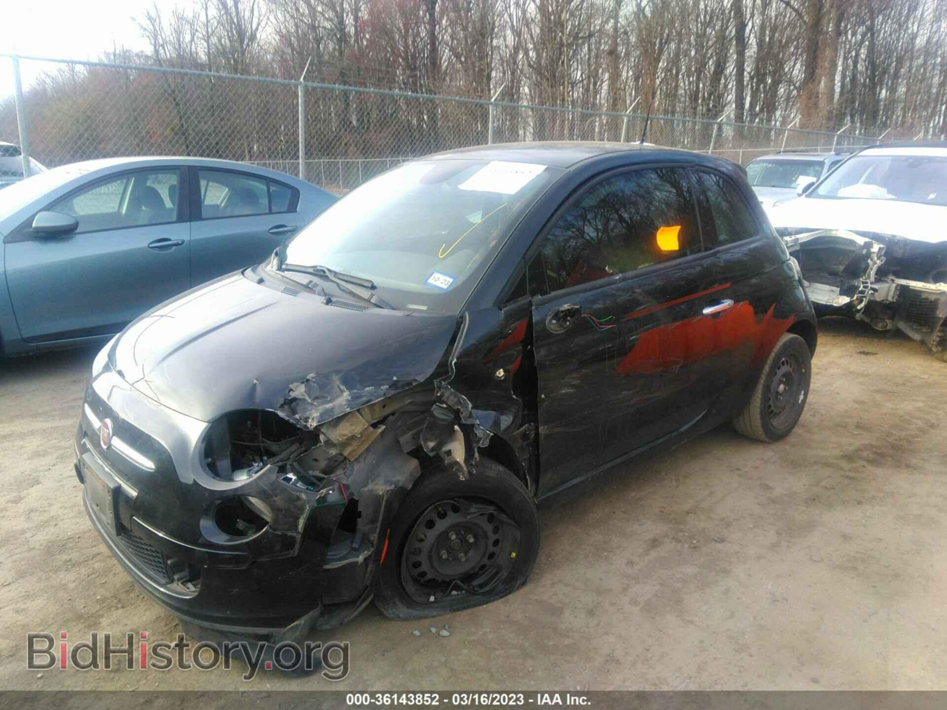 2014 FIAT 500 - VIN: 3C3CFFAR0ET169171 - Photo 2