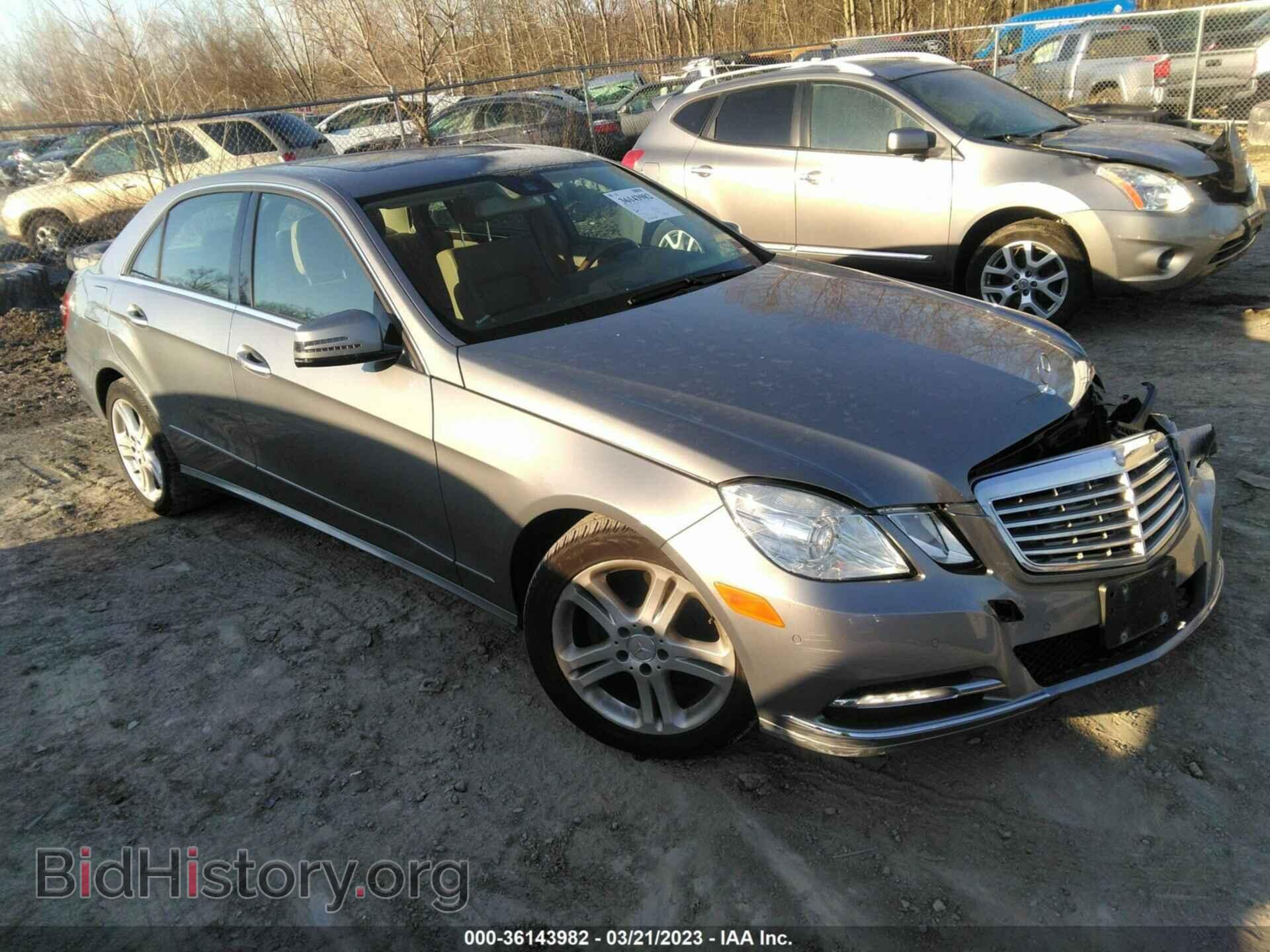 Фотография WDDHF8JB6DA698247 - MERCEDES-BENZ E-CLASS 2013