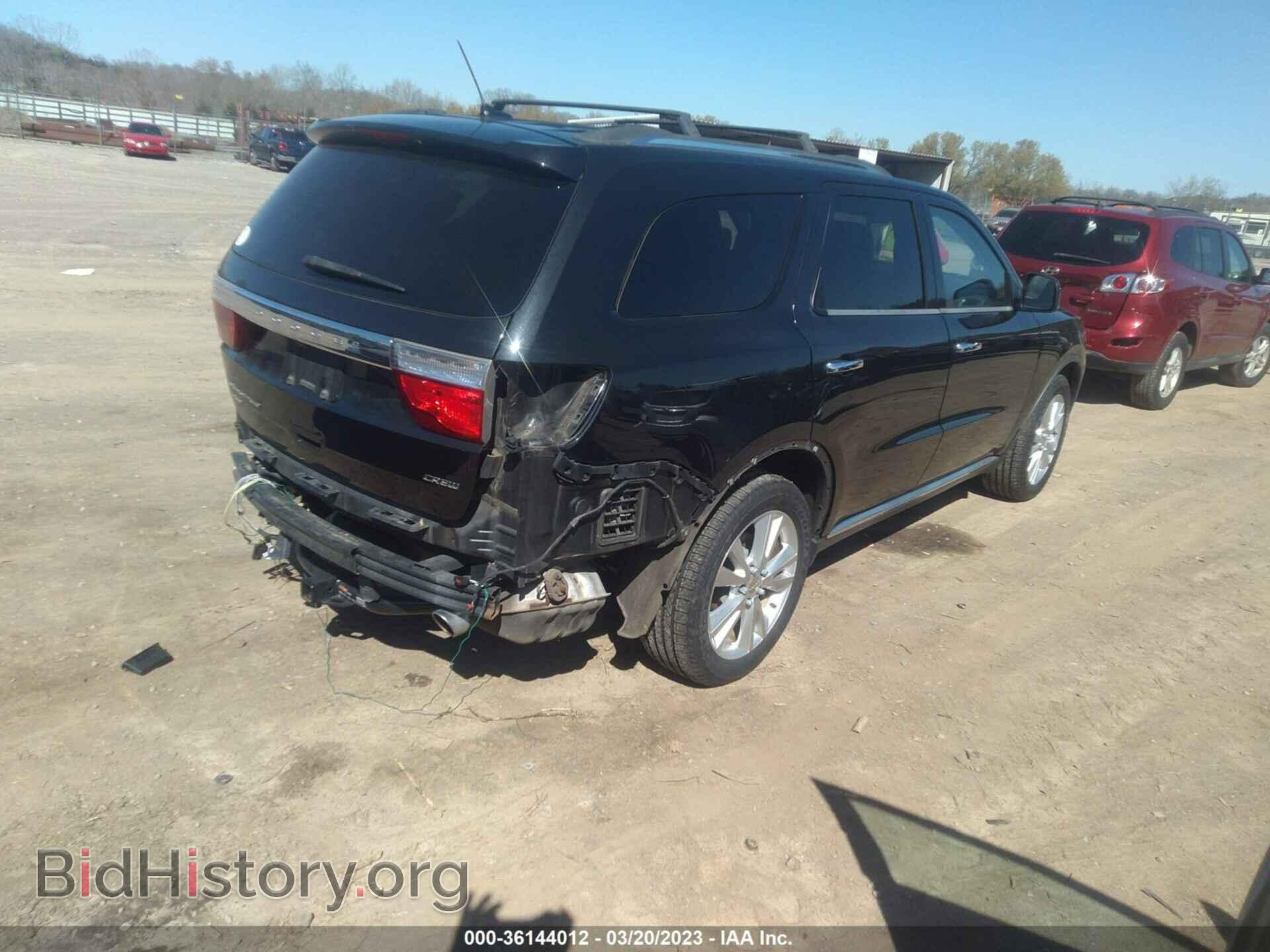 2013 DODGE DURANGO - VIN: 1C4RDJDG9DC668649 - Photo 4