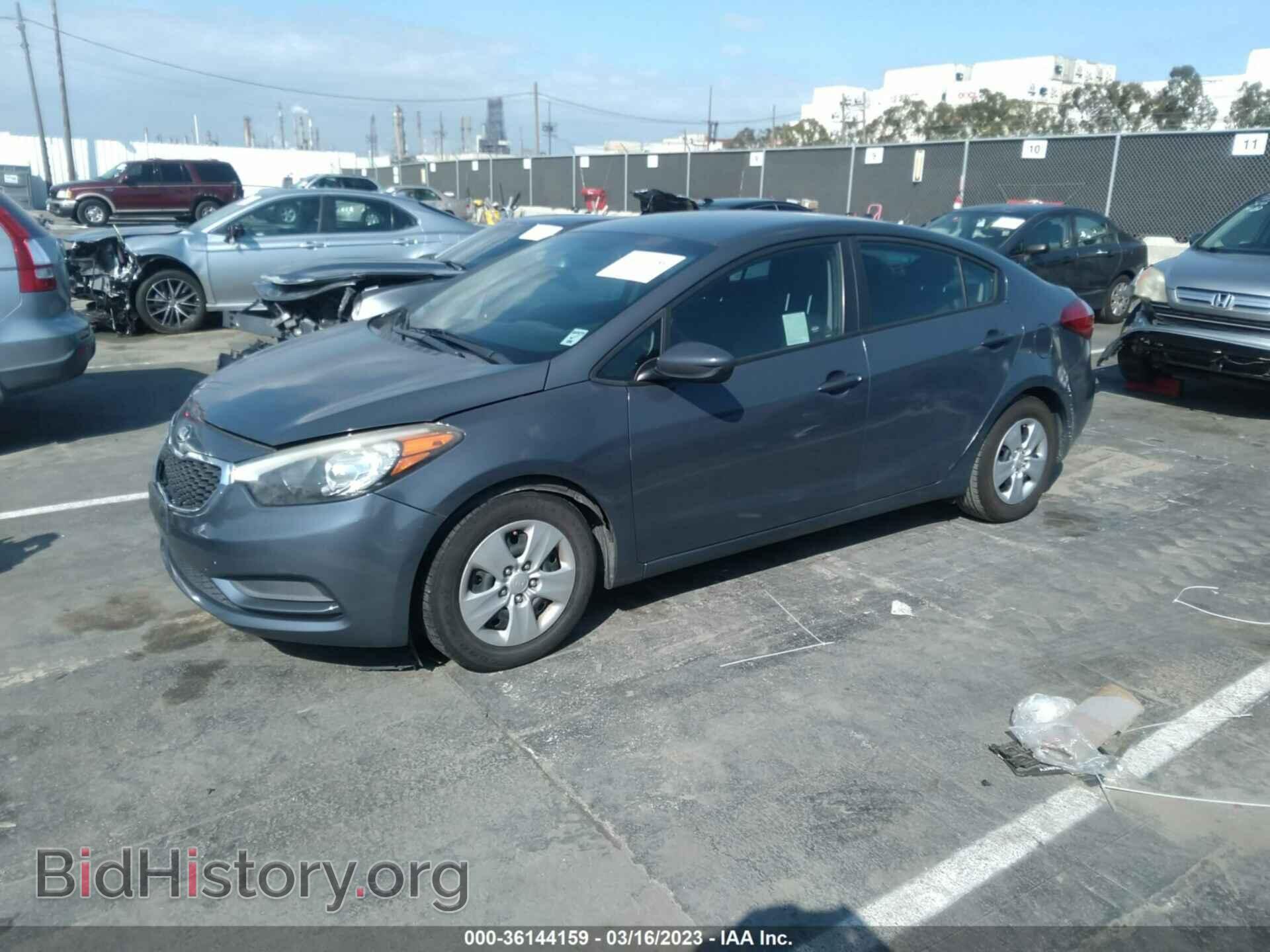 2016 KIA FORTE - VIN: KNAFK4A68G5563497 - Фото 2