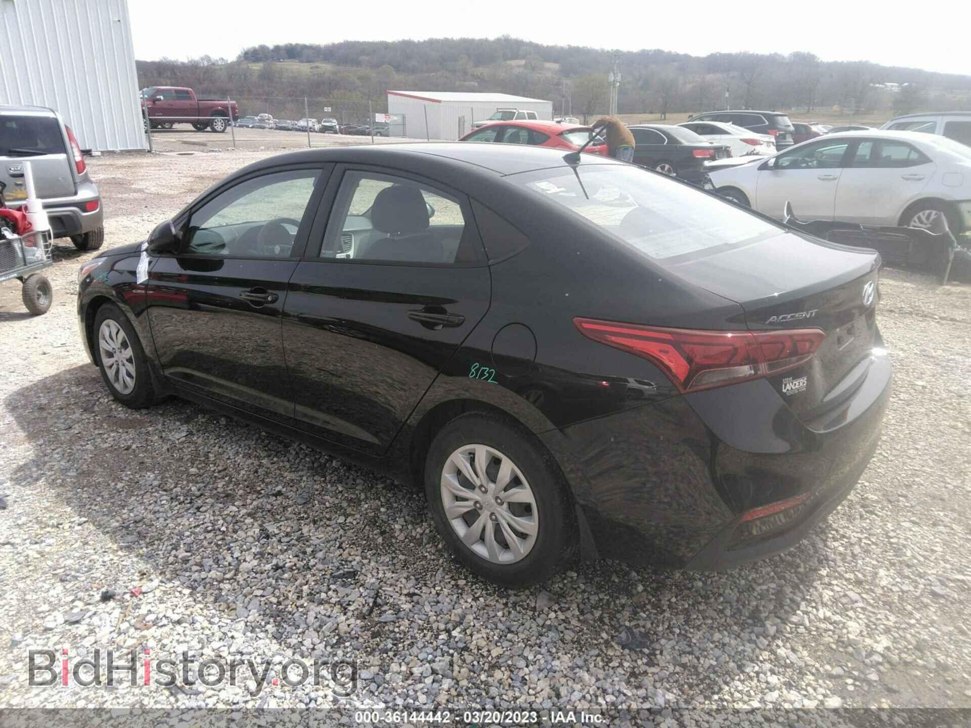 2020 HYUNDAI ACCENT - VIN: 3KPC24A67LE101646 - Фото 3