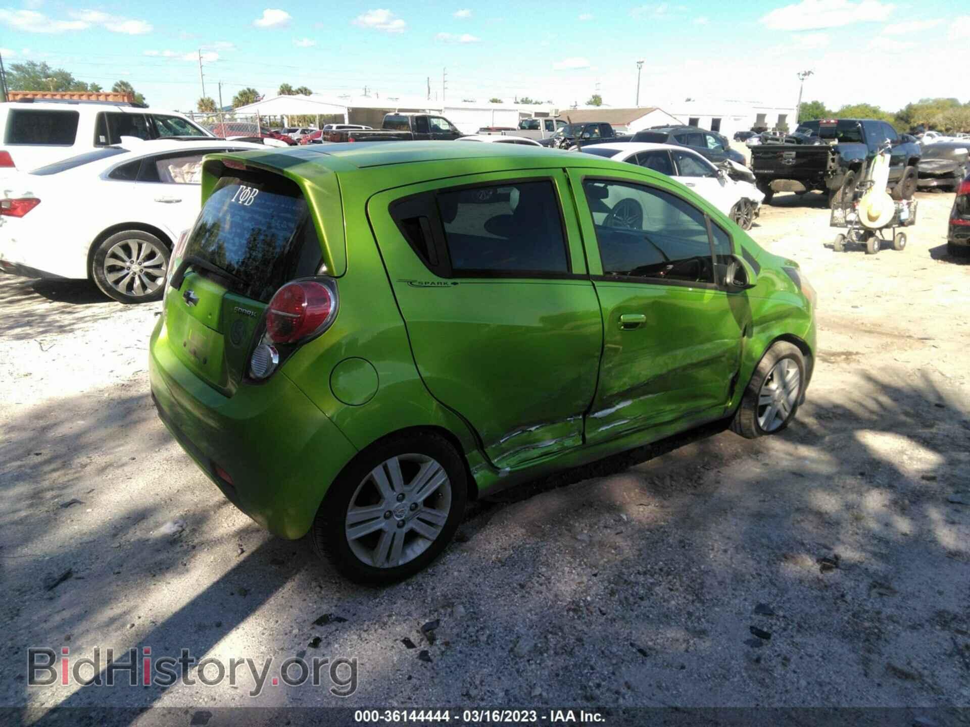 2014 CHEVROLET SPARK - VIN: KL8CB6S95EC561007 - Фото 4