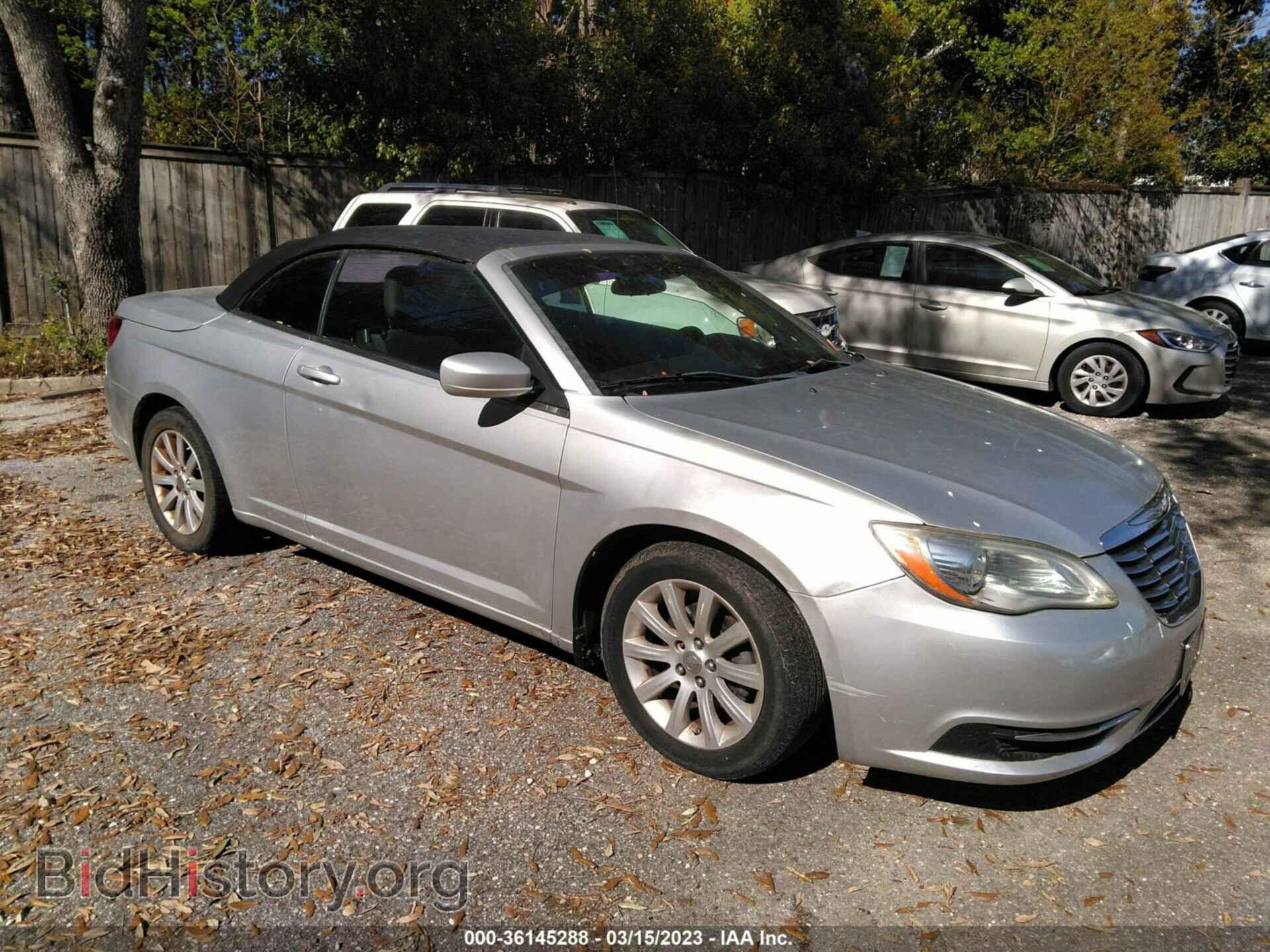 Фотография 1C3BCBEB6CN134271 - CHRYSLER 200 2012