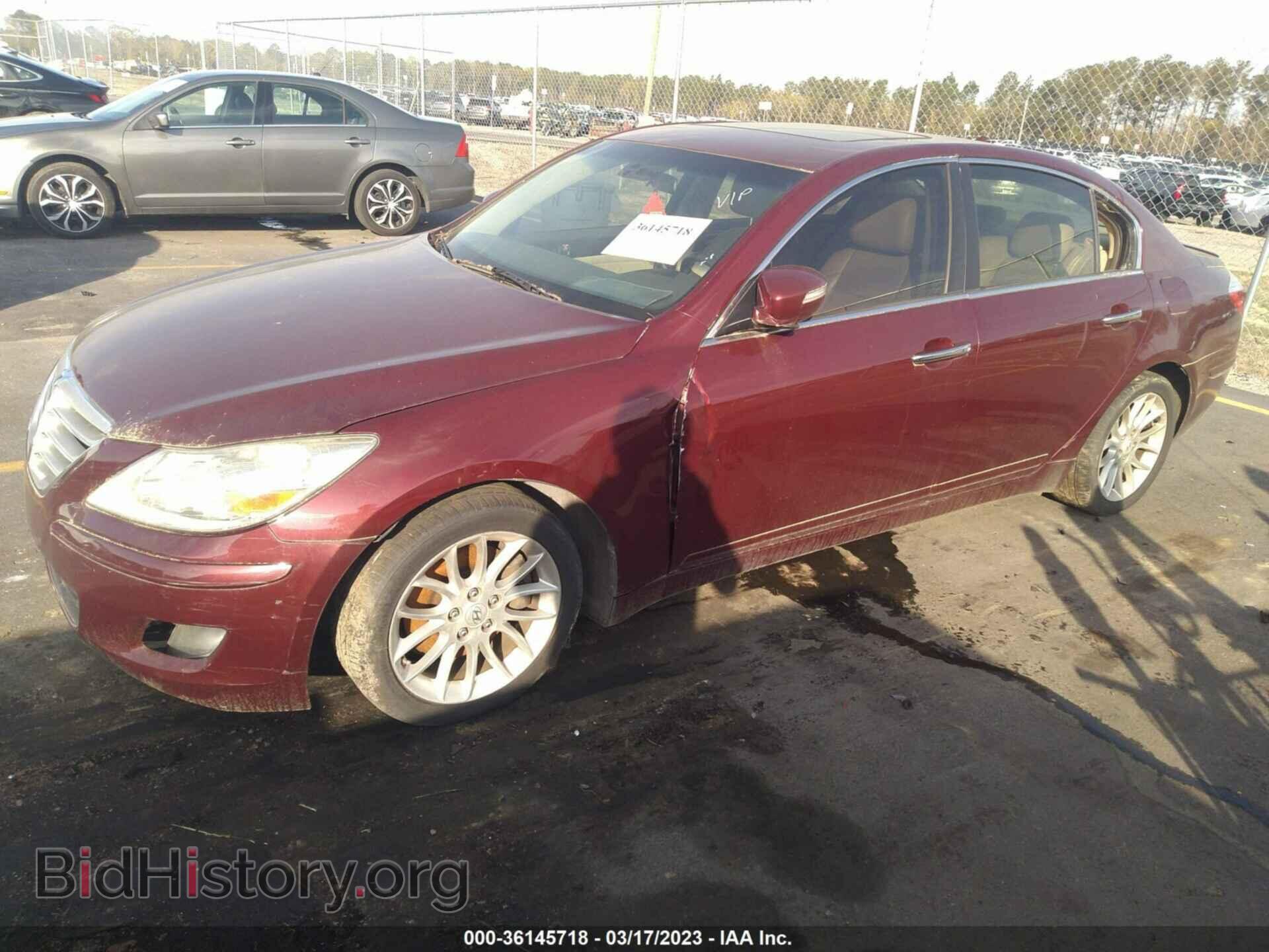 2011 HYUNDAI GENESIS - VIN: KMHGC4DE7BU113597 - Фото 2