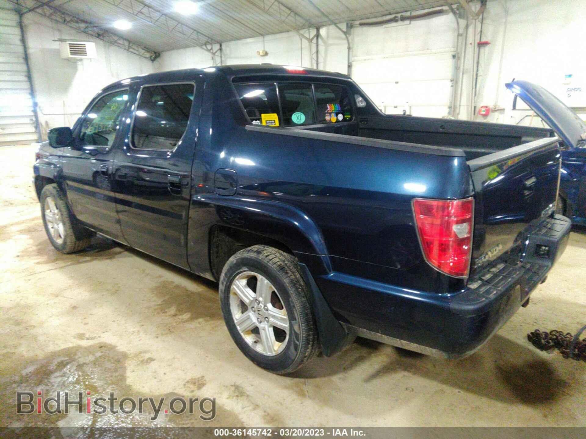 2011 HONDA RIDGELINE - VIN: 5FPYK1F50BB008598 - Фото 3