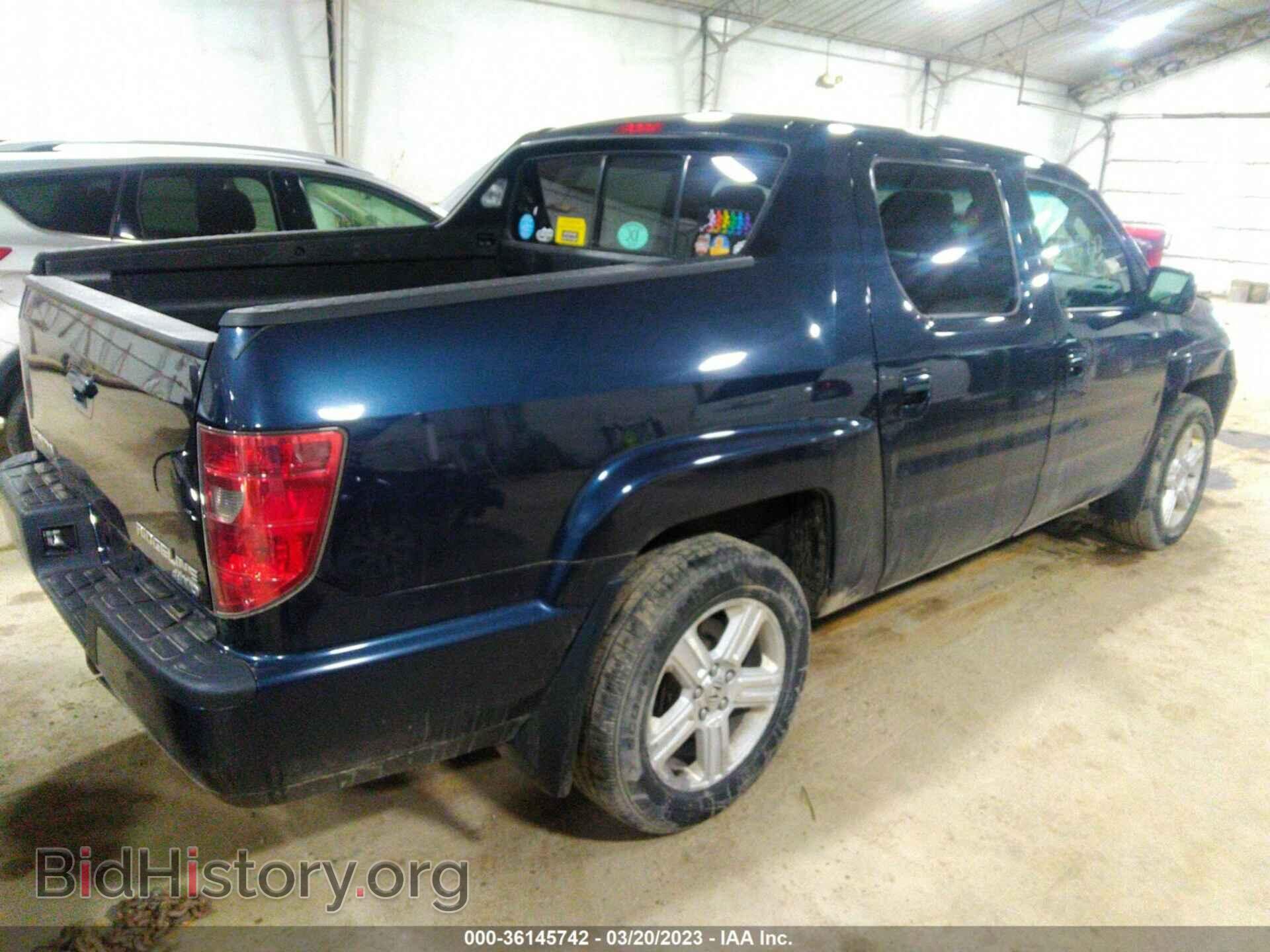 2011 HONDA RIDGELINE - VIN: 5FPYK1F50BB008598 - Фото 4
