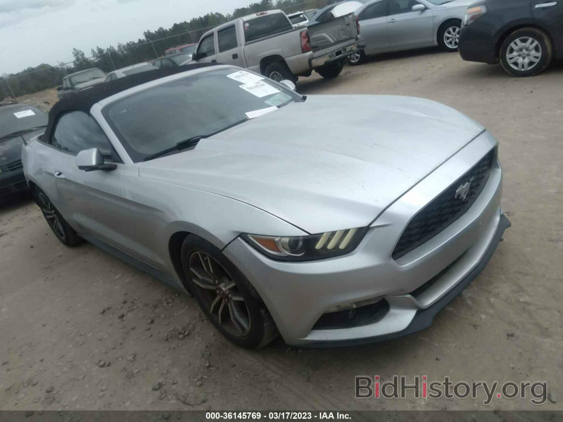 Photo 1FATP8UH8H5287390 - FORD MUSTANG 2017
