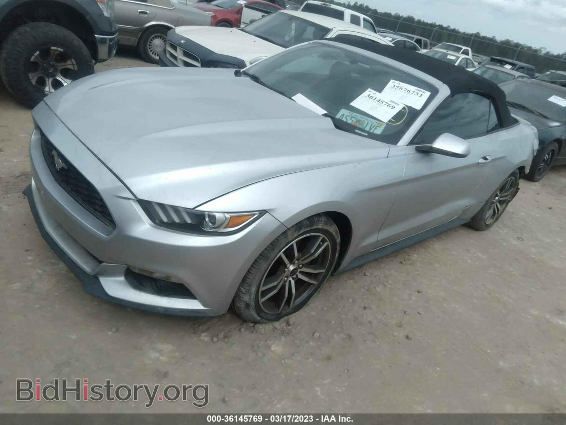2017 FORD MUSTANG - VIN: 1FATP8UH8H5287390 - Фото 2