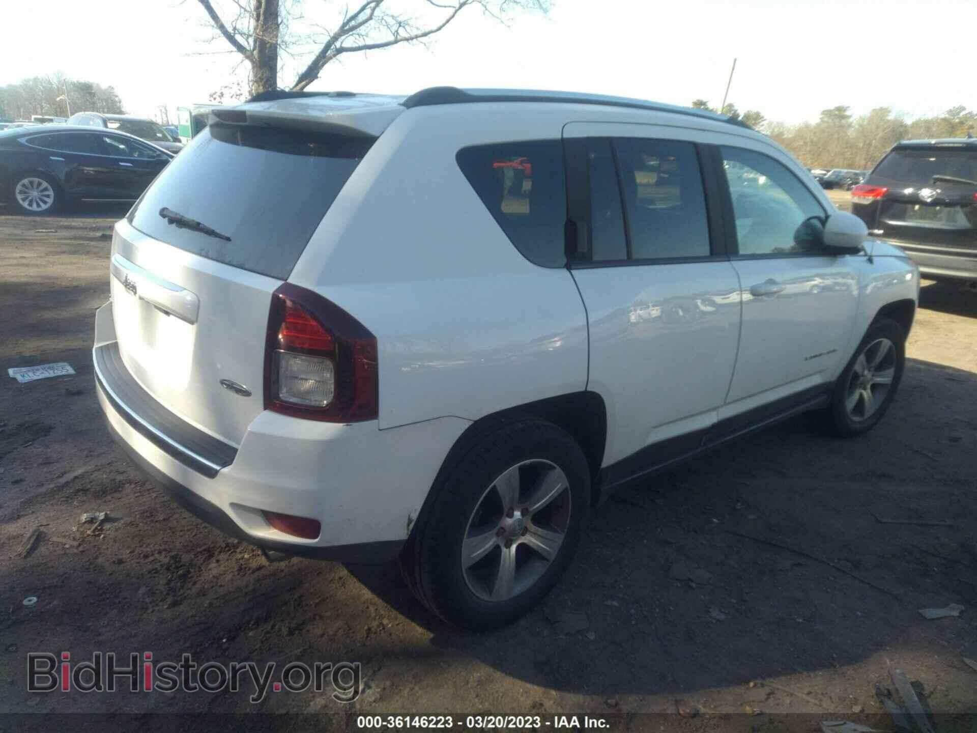 2016 JEEP COMPASS - VIN: 1C4NJDEB9GD745708 - Фото 4