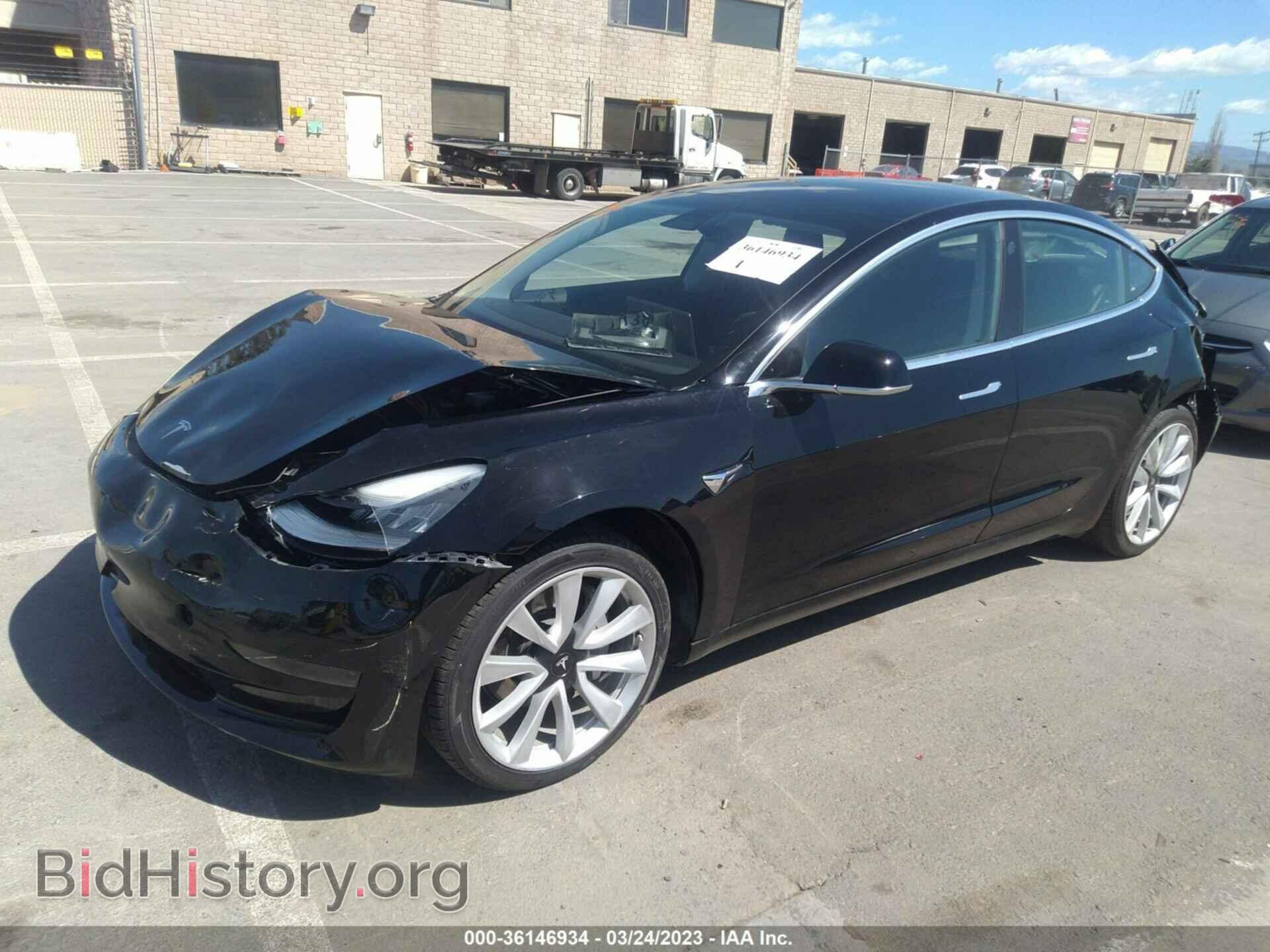 2019 TESLA MODEL 3 - VIN: 5YJ3E1EAXKF447199 - Фото 2