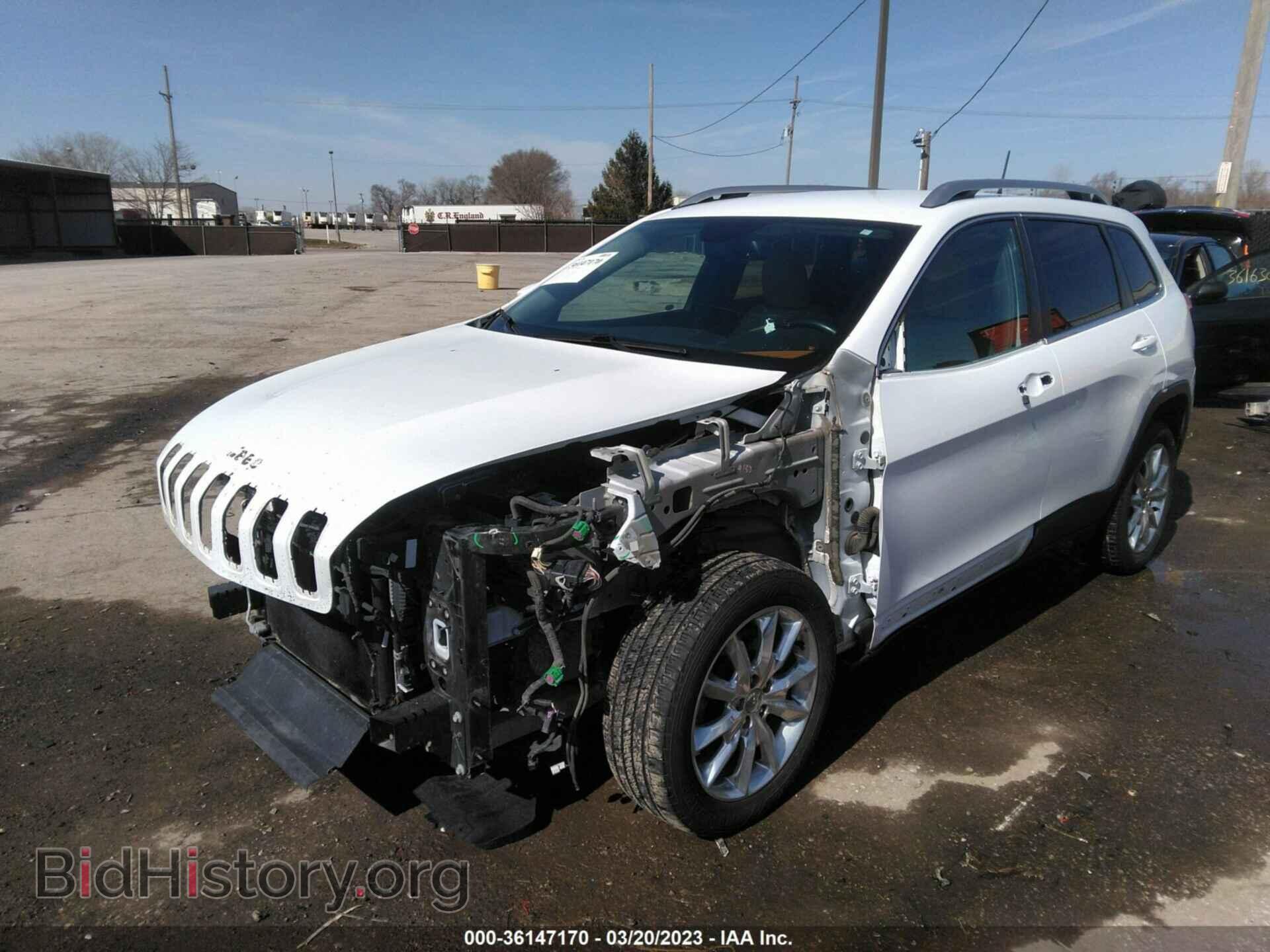 2016 JEEP CHEROKEE - VIN: 1C4PJLDB5GW338896 - Фото 2
