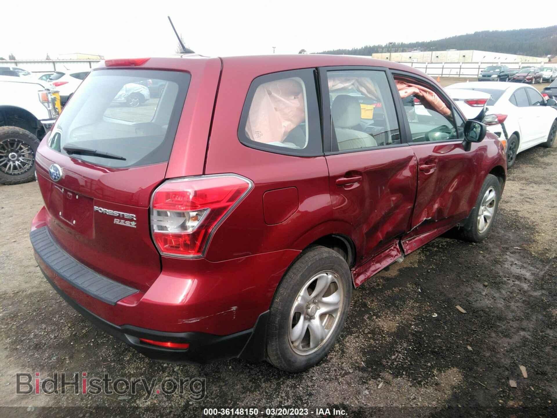 2014 SUBARU FORESTER - VIN: JF2SJAAC6EG474541 - Фото 4