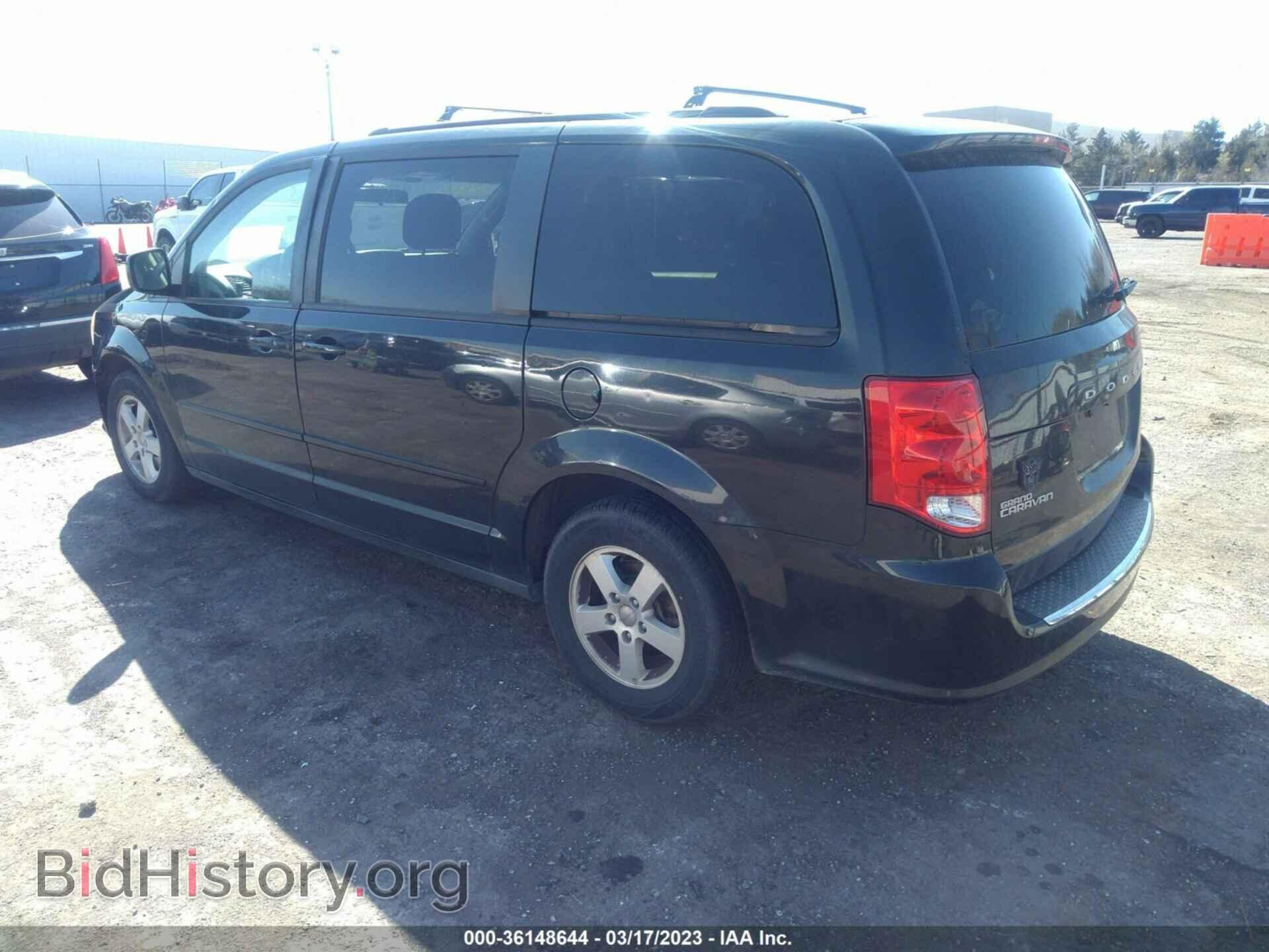 2013 DODGE GRAND CARAVAN - VIN: 2C4RDGCG8DR552984 - Фото 3