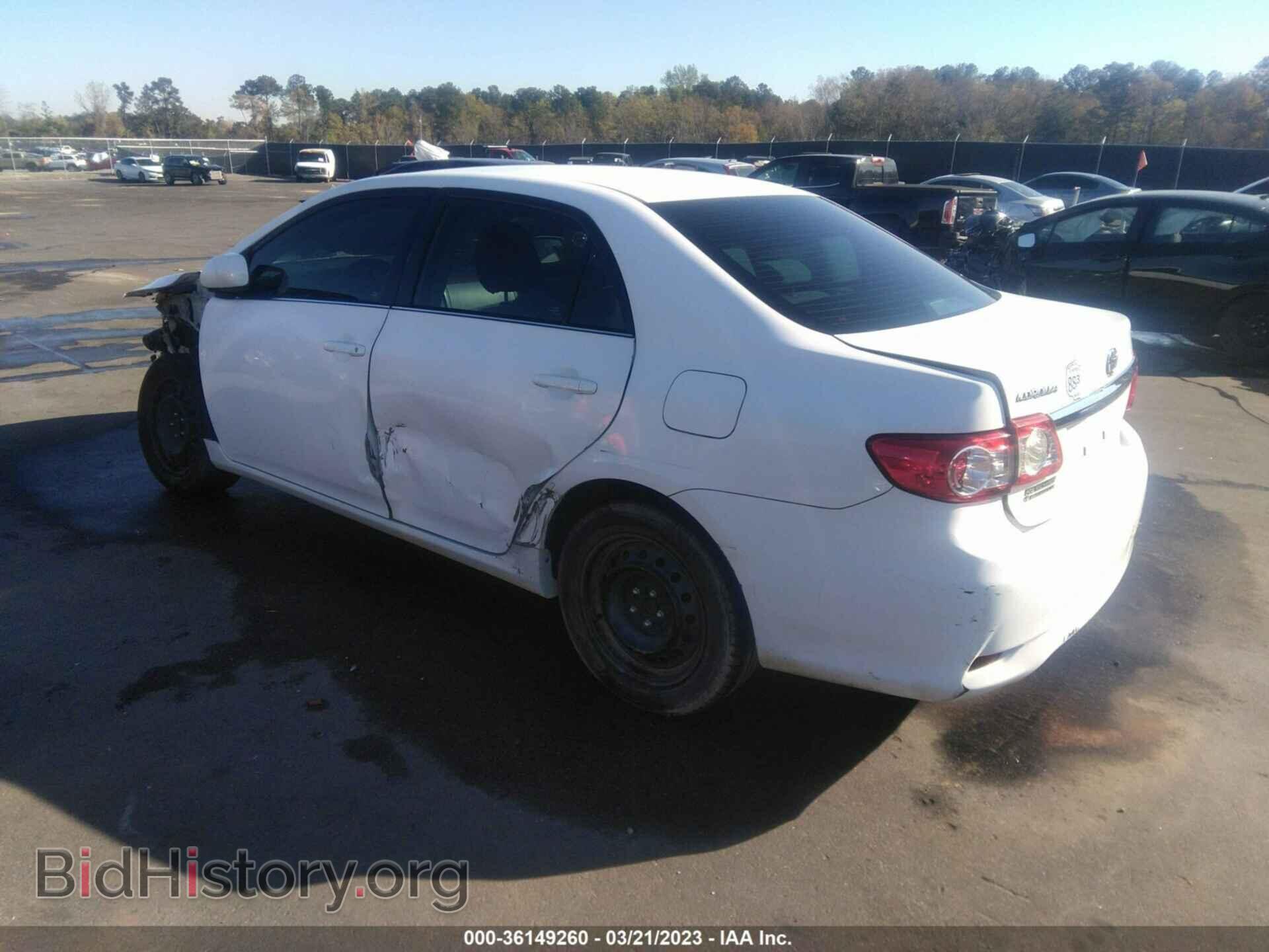2013 TOYOTA COROLLA - VIN: 2T1BU4EE0DC109904 - Фото 3