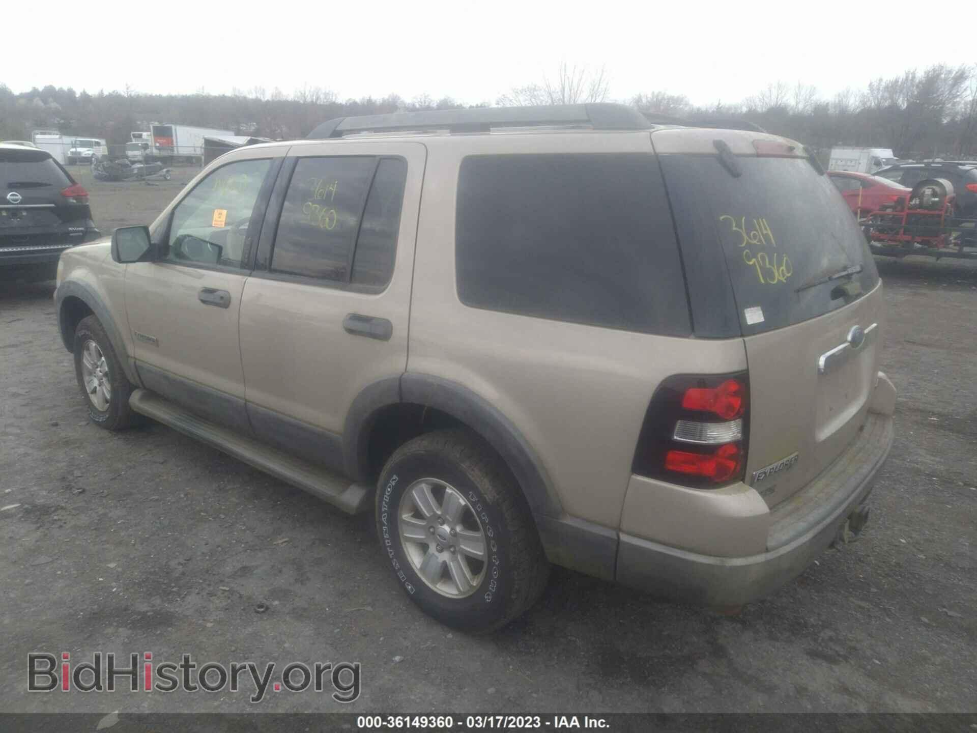 2006 FORD EXPLORER - VIN: 1FMEU73E06UA26539 - Photo 3