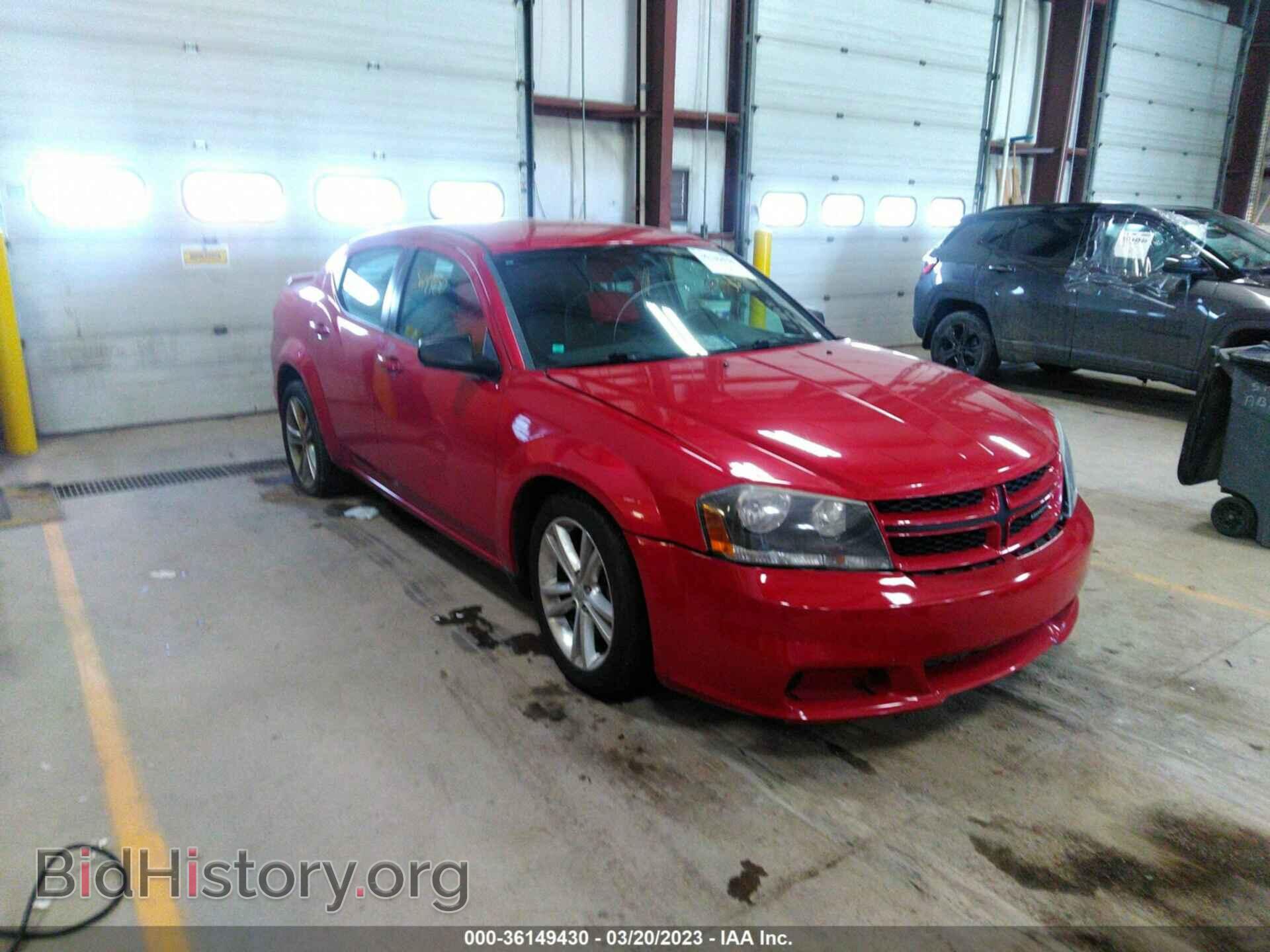 Photo 1C3CDZAB4EN148883 - DODGE AVENGER 2014