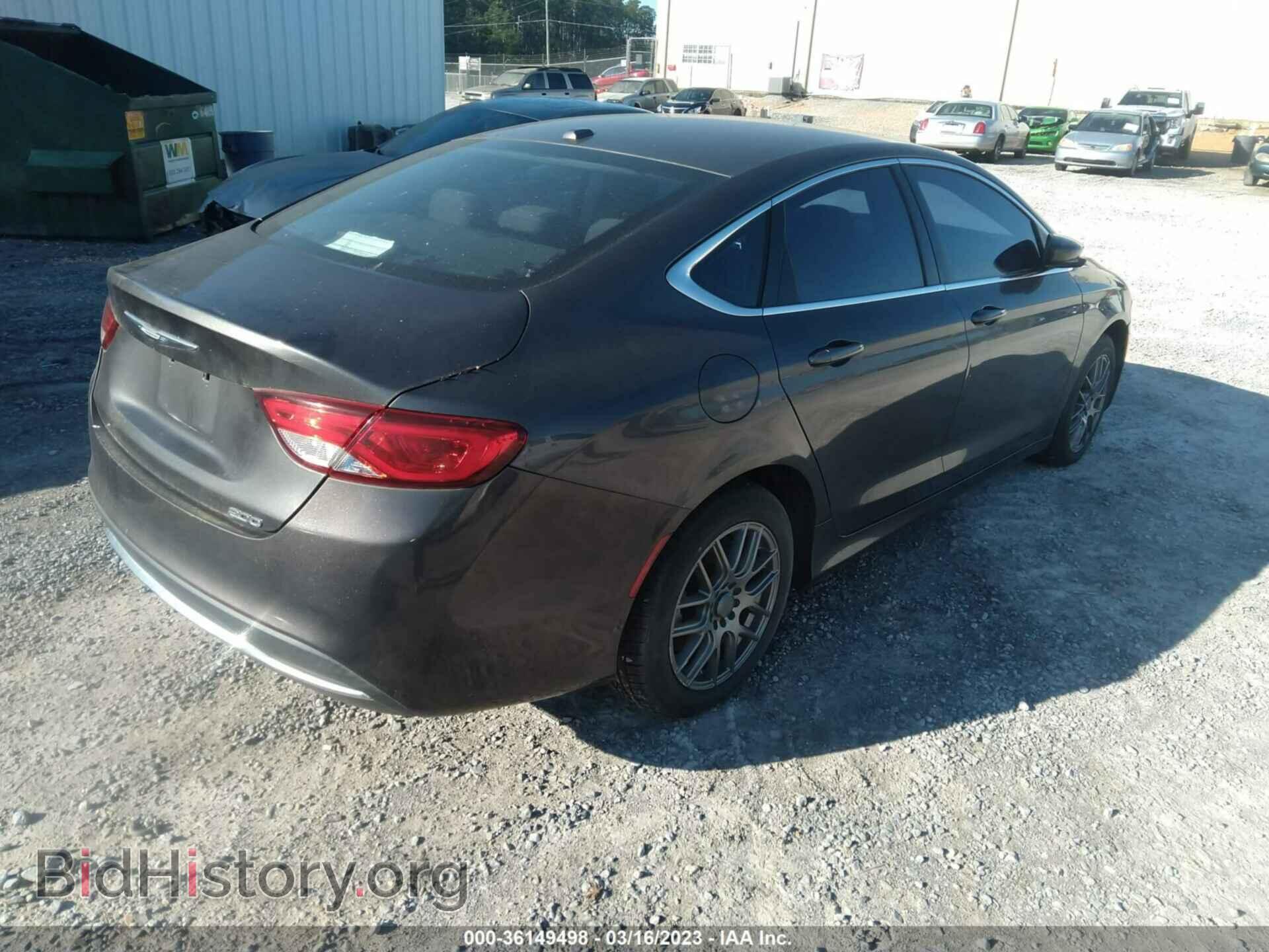 2015 CHRYSLER 200 - VIN: 1C3CCCAB7FN649932 - Фото 4