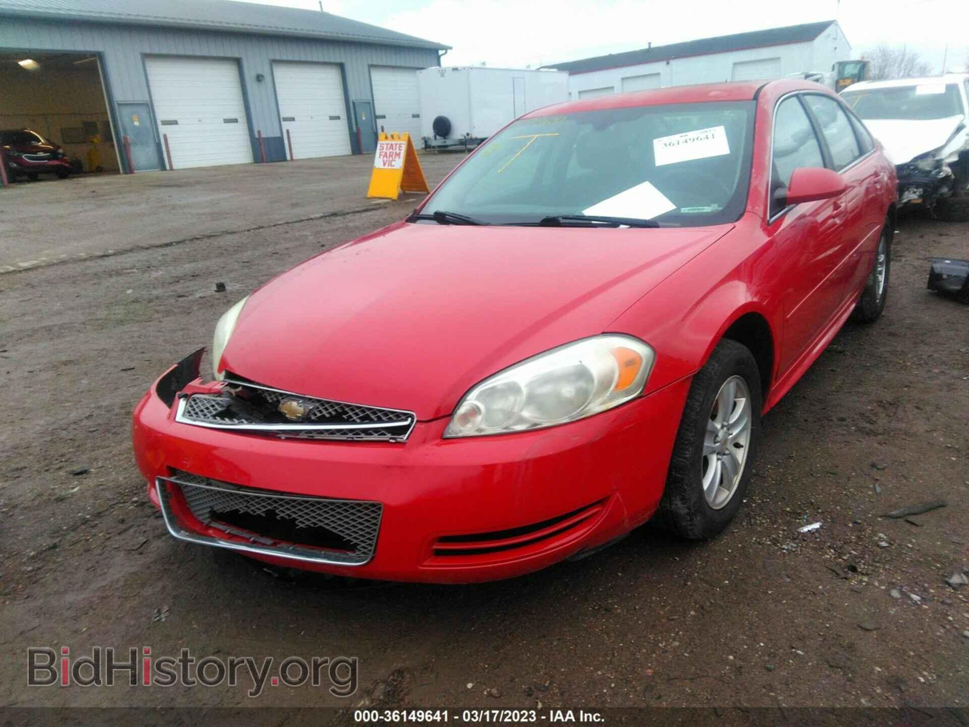 2012 CHEVROLET IMPALA - VIN: 2G1WF5E36C1153329 - Фото 2