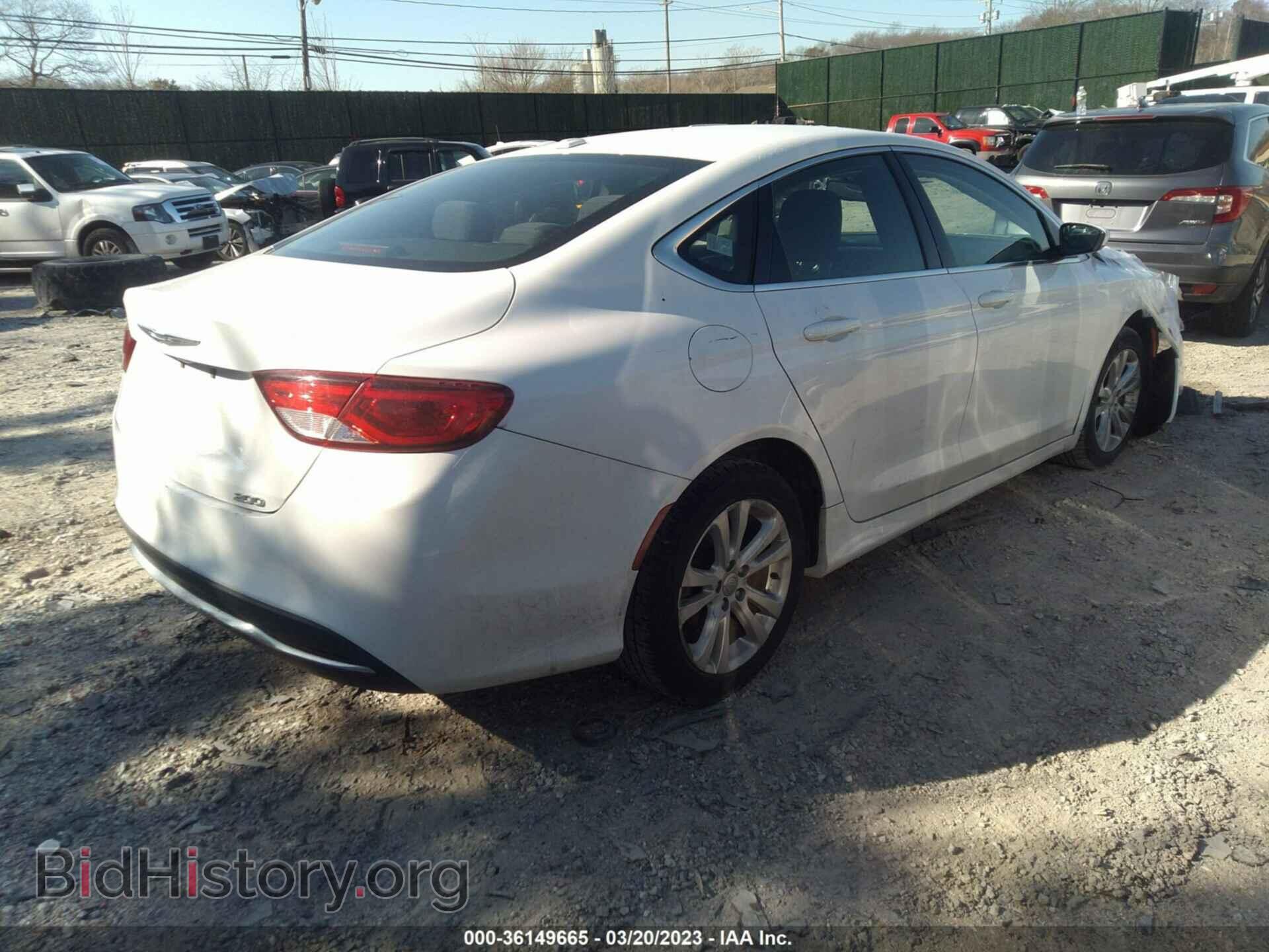 2015 CHRYSLER 200 - VIN: 1C3CCCAB4FN660340 - Photo 4