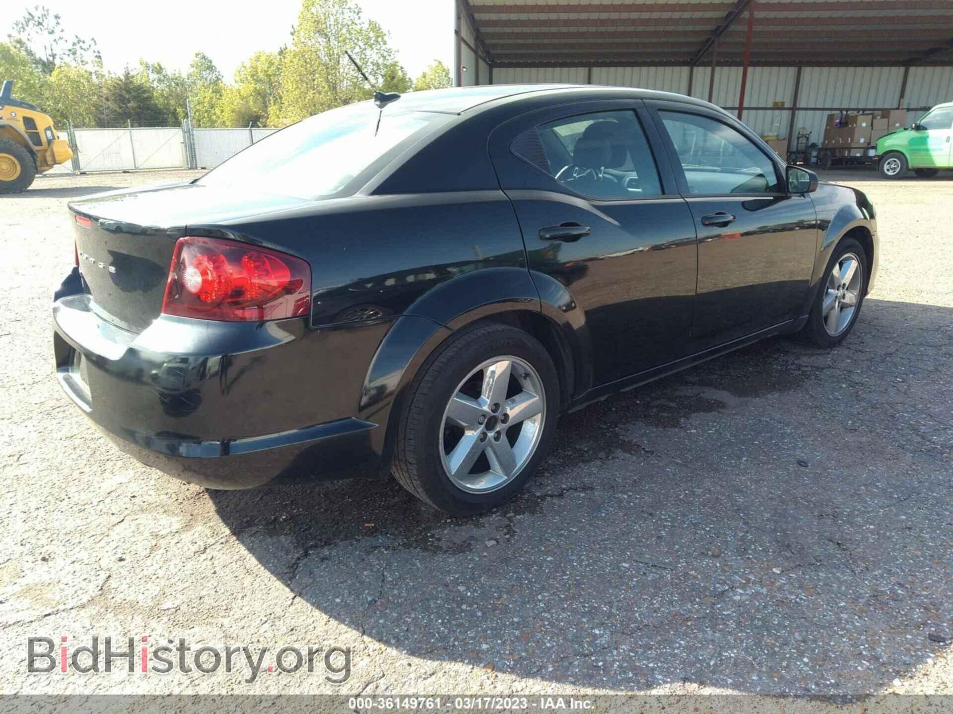 2013 DODGE AVENGER - VIN: 1C3CDZAB9DN650657 - Фото 4