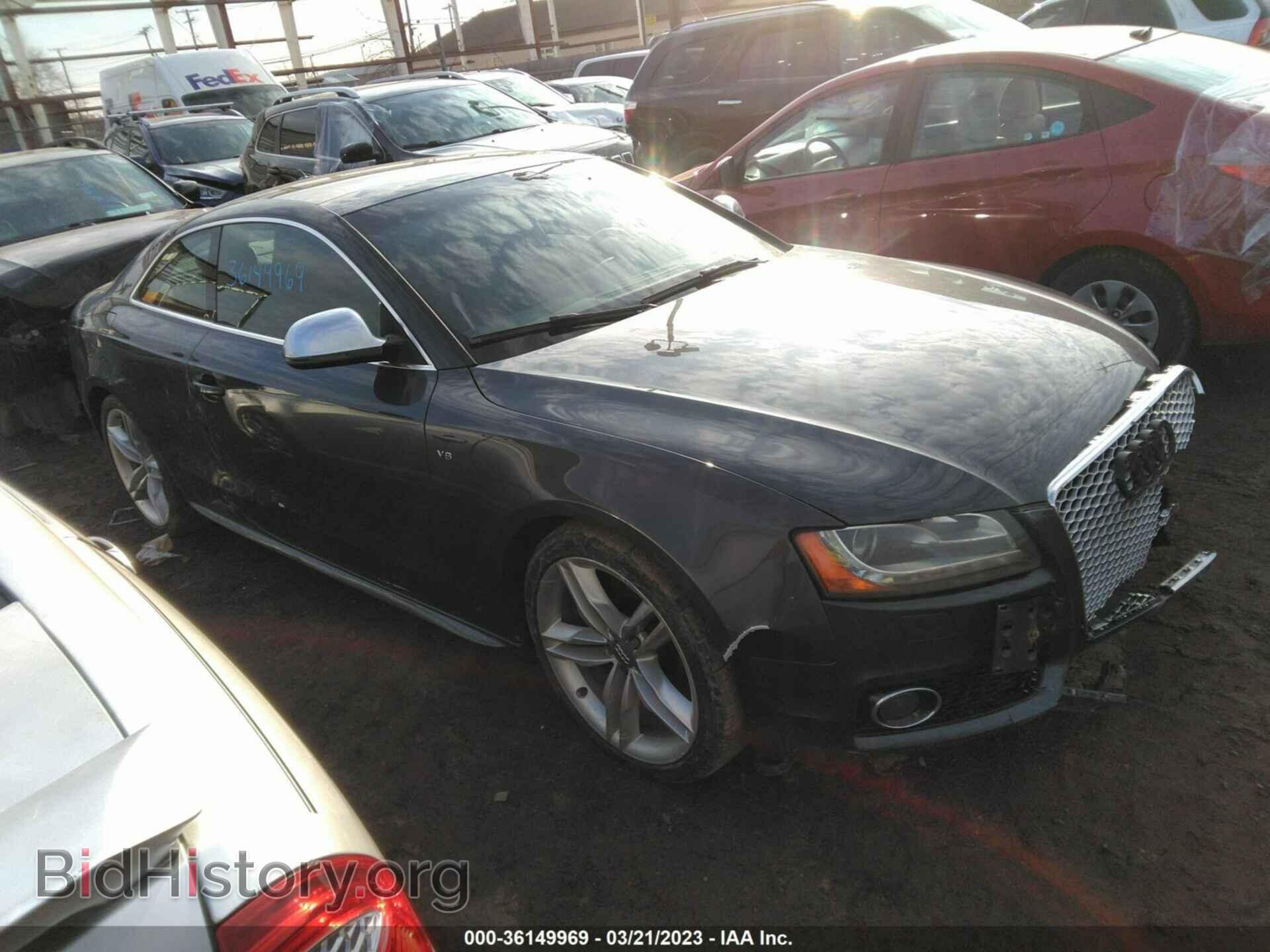 Photo WAURV78T19A026885 - AUDI S5 2009