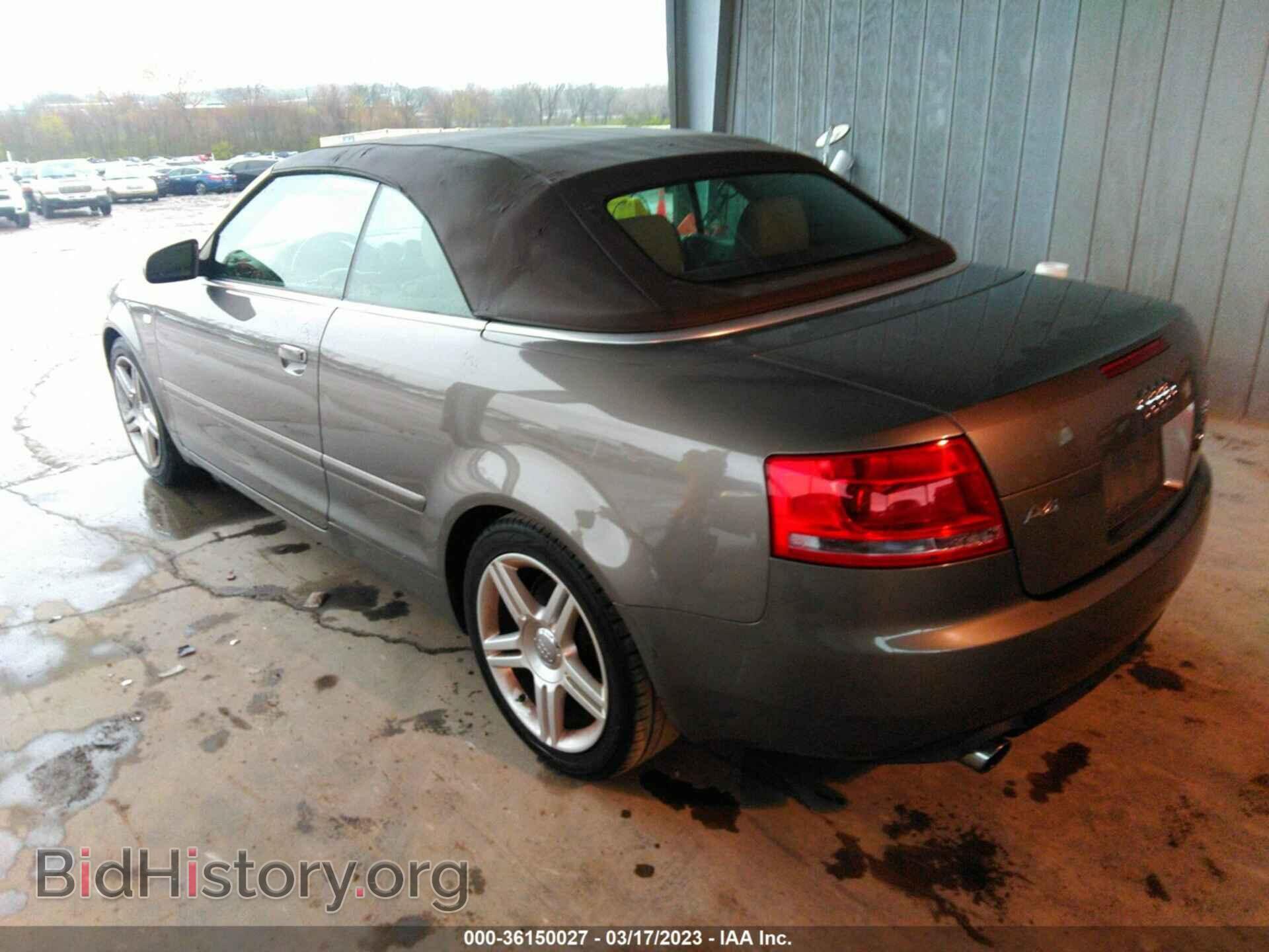 2008 AUDI A4 - VIN: WAUAF48H48K004893 - Фото 3