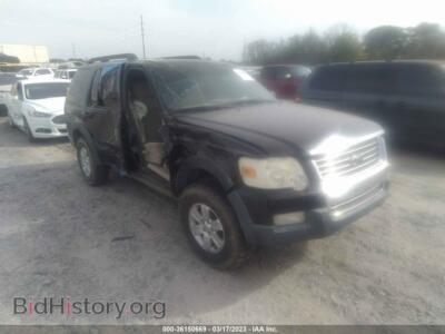 2007 Ford EXPLORER XLT, black — VIN 1FMEU63E77UB35124, IAAI