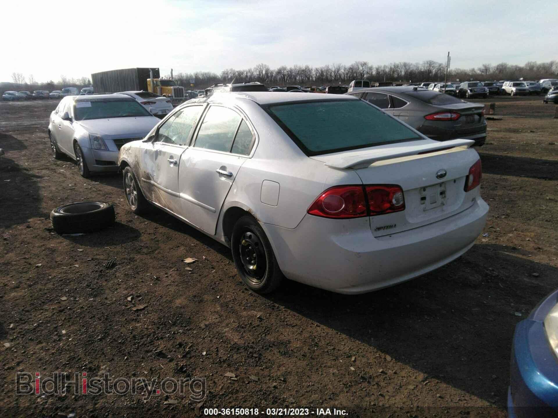 2008 KIA OPTIMA - VIN: KNAGE123X85213403 - Фото 3