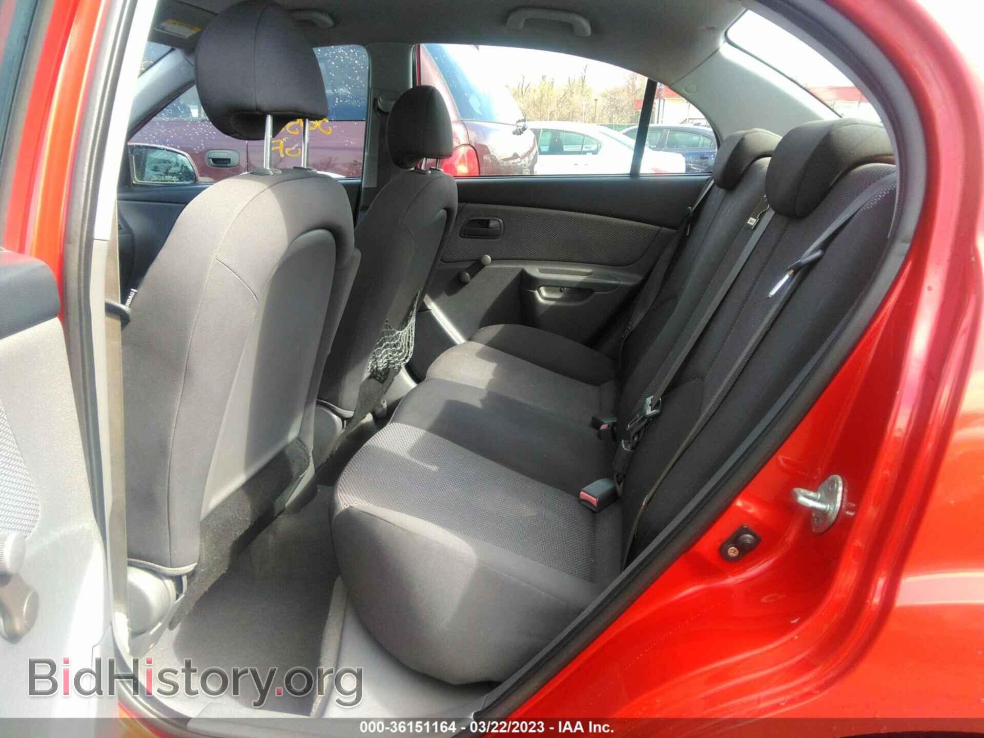 2009 KIA RIO - VIN: KNADE223896519343 - Фото 8