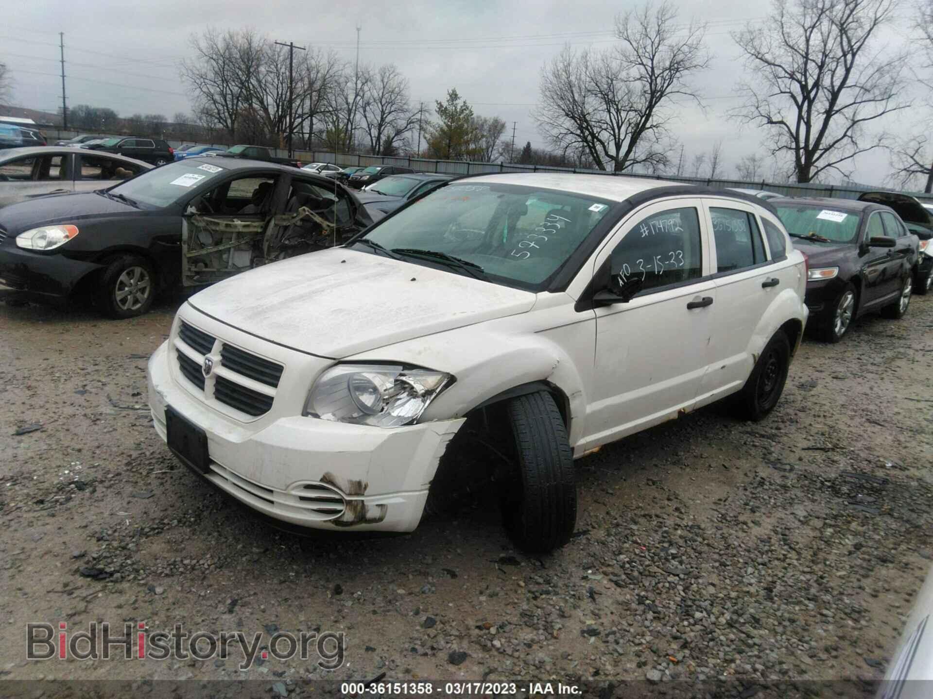2008 DODGE CALIBER - VIN: 1B3HB28B38D573334 - Фото 2