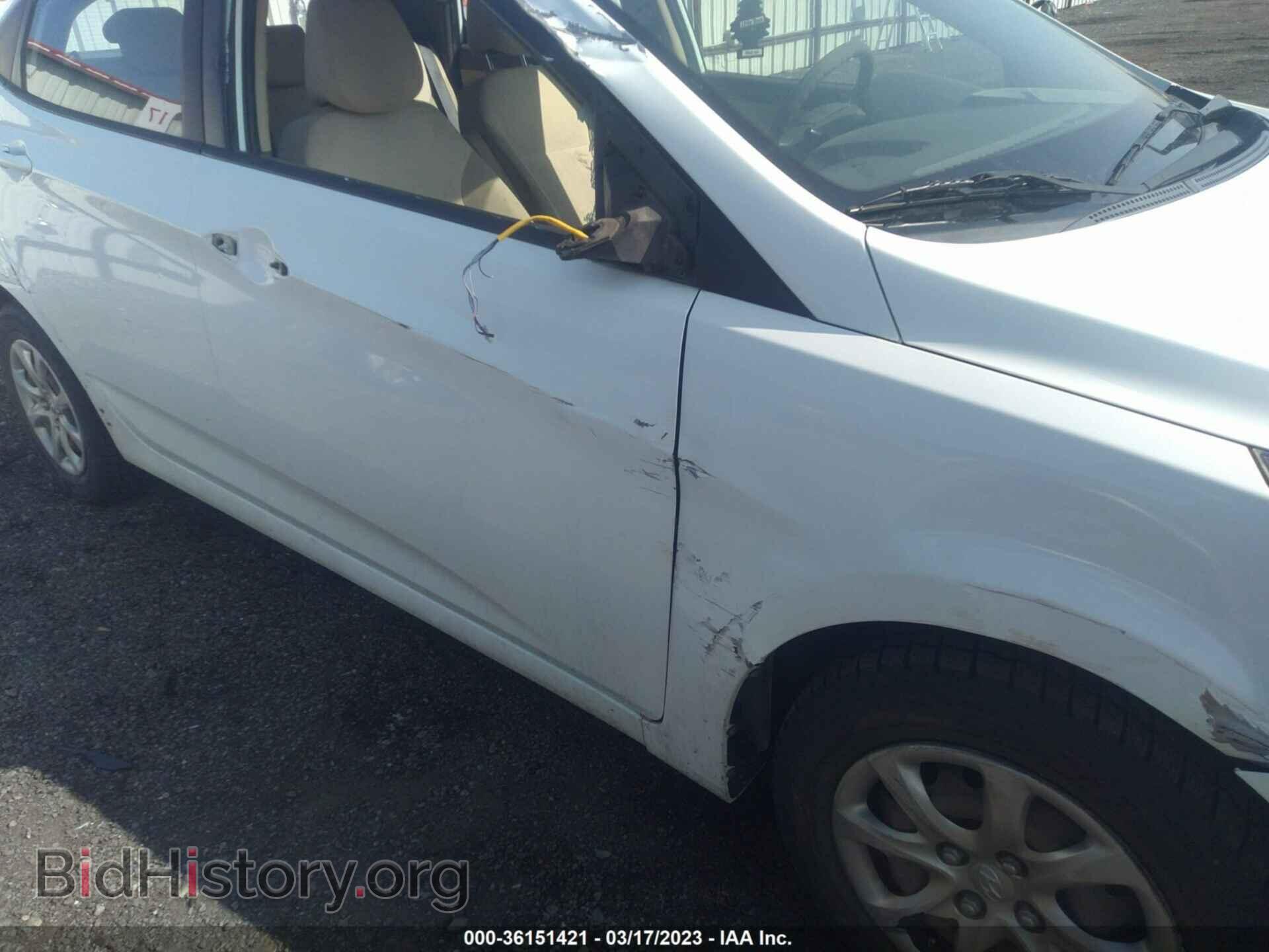 2013 HYUNDAI ACCENT - VIN: KMHCT4AE9DU336164 - Фото 6