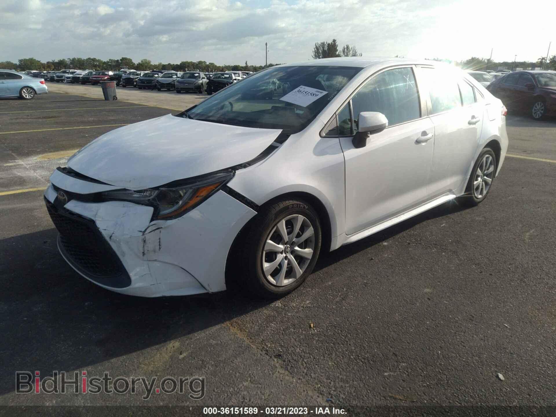 2021 TOYOTA COROLLA - VIN: 5YFEPMAEXMP180201 - Фото 2