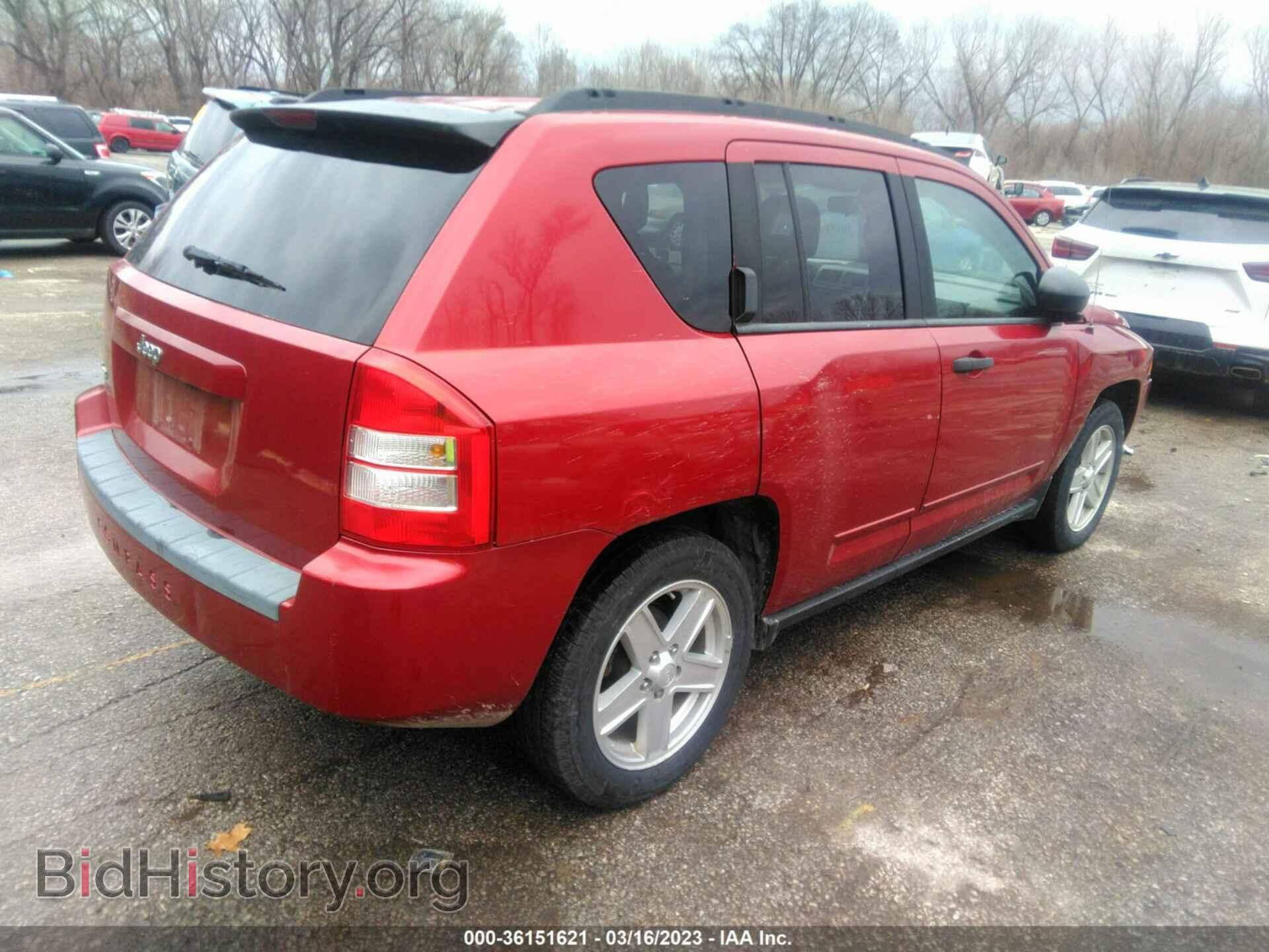 2008 JEEP COMPASS - VIN: 1J8FF47W68D677545 - Фото 4
